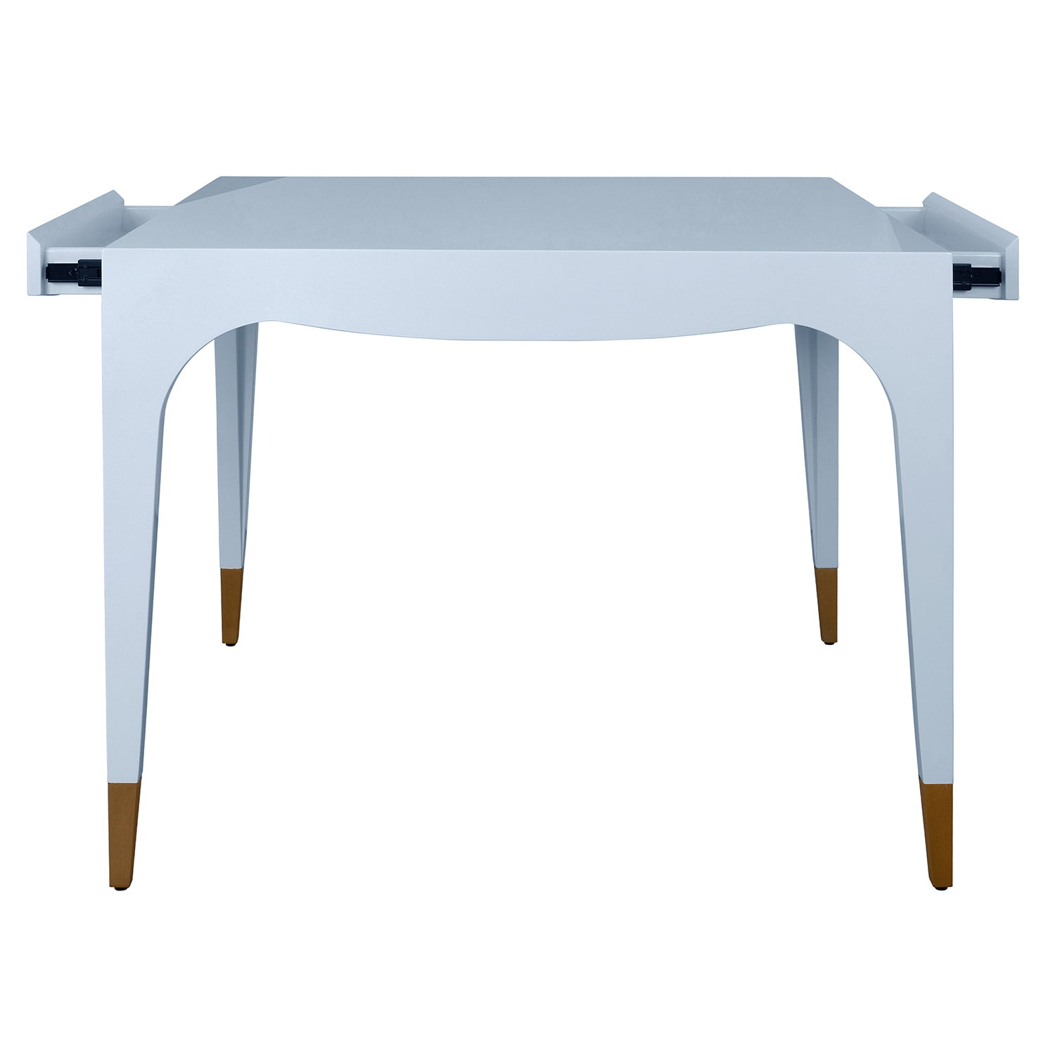 Worlds Away Lacey Light Blue Game Table