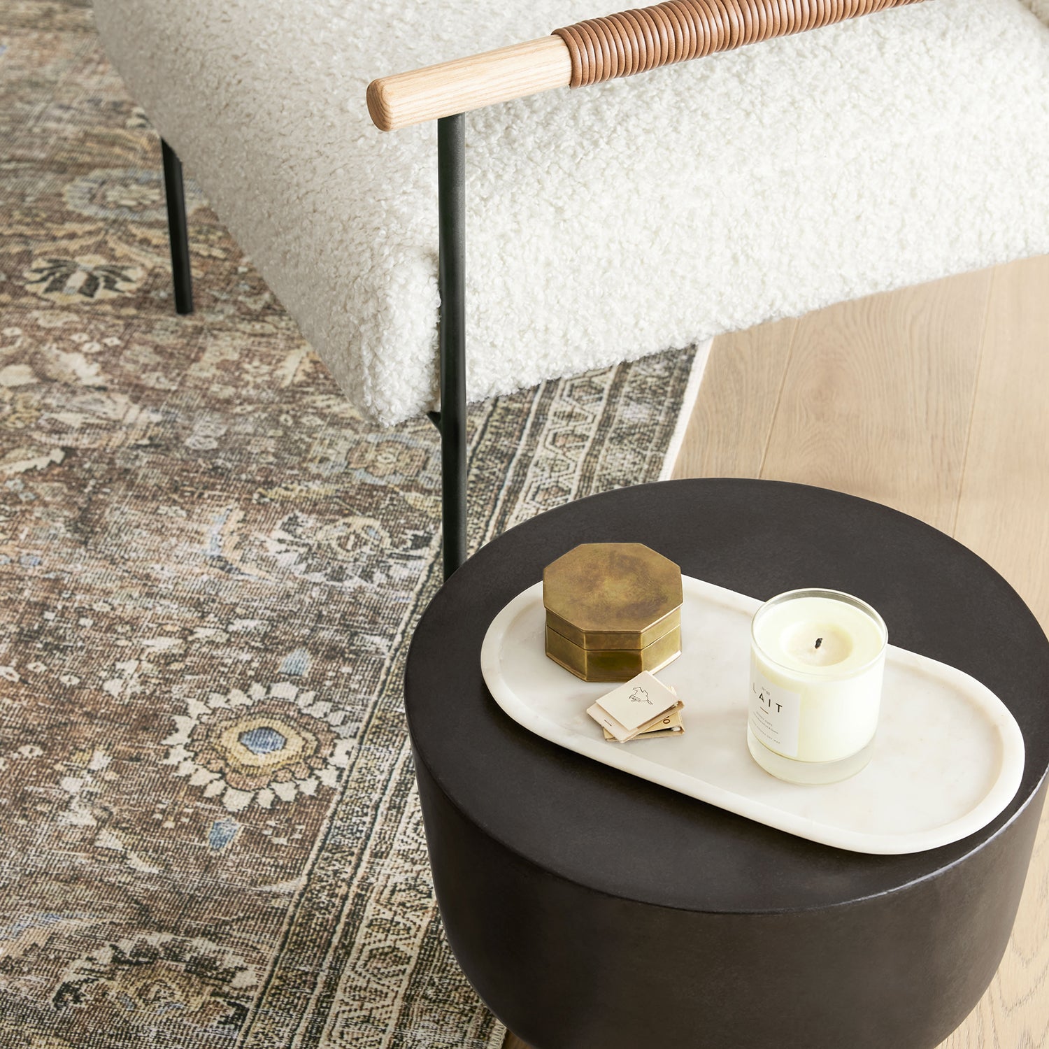 Loloi Layla Antique/Moss Power Loomed Rug