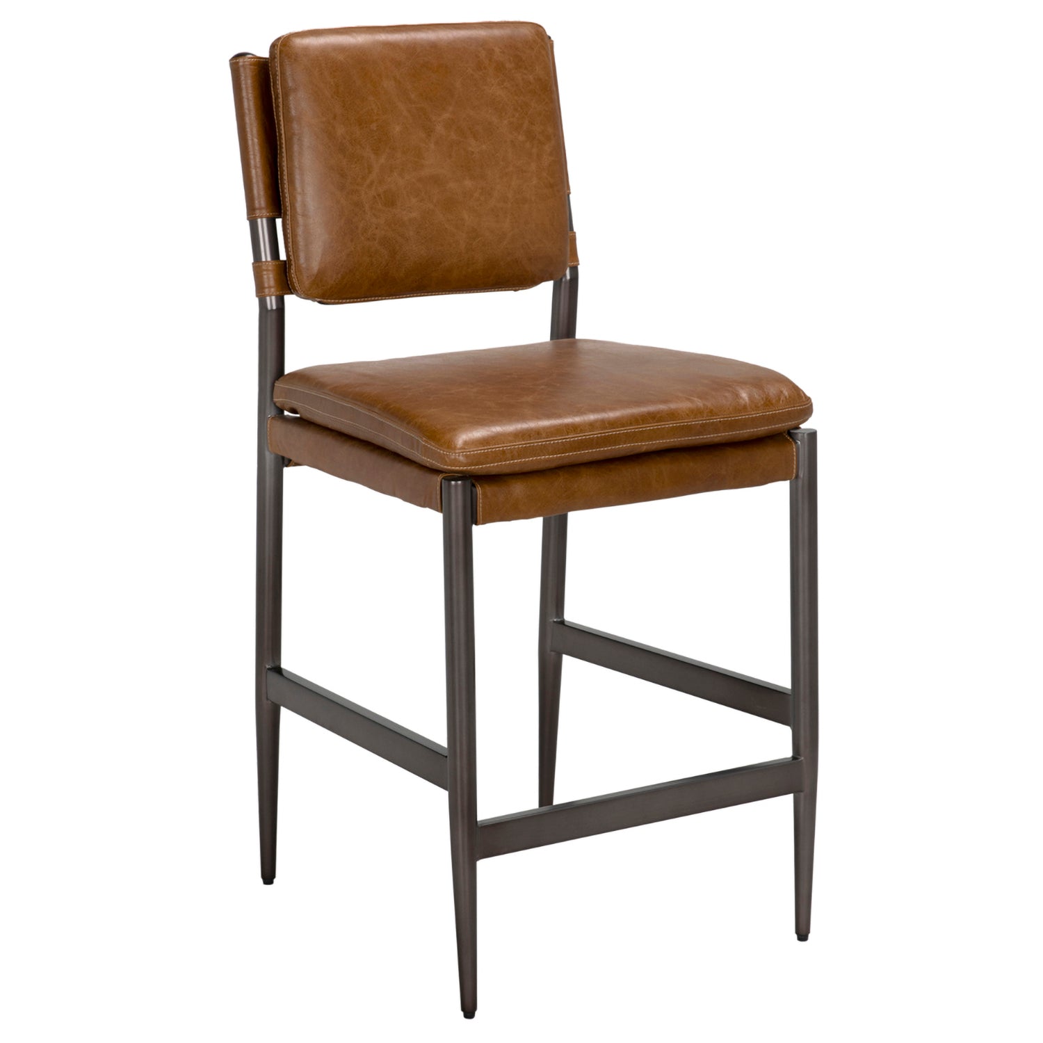 Noir Wooster Counter Chair