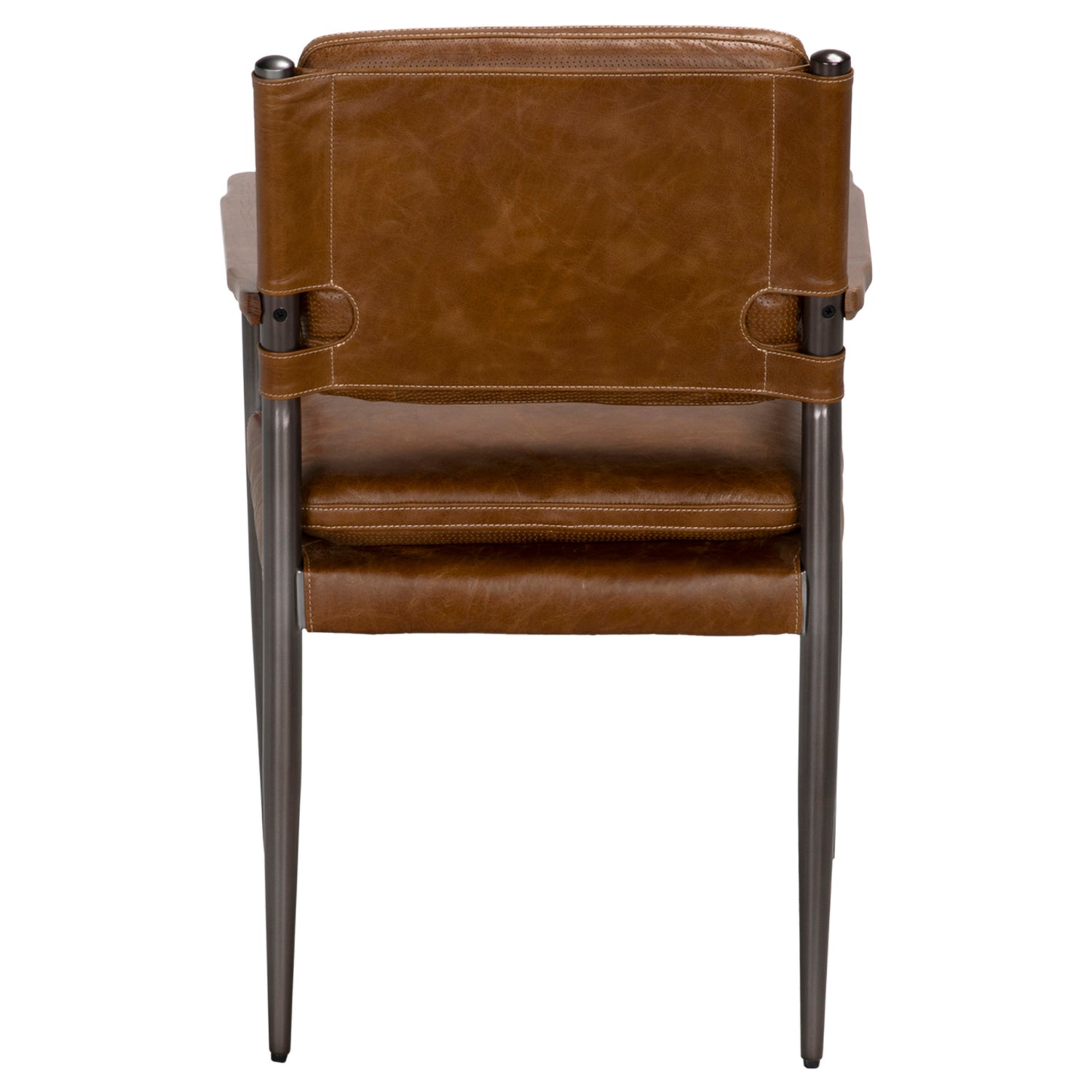 Noir Wooster Dining Arm Chair