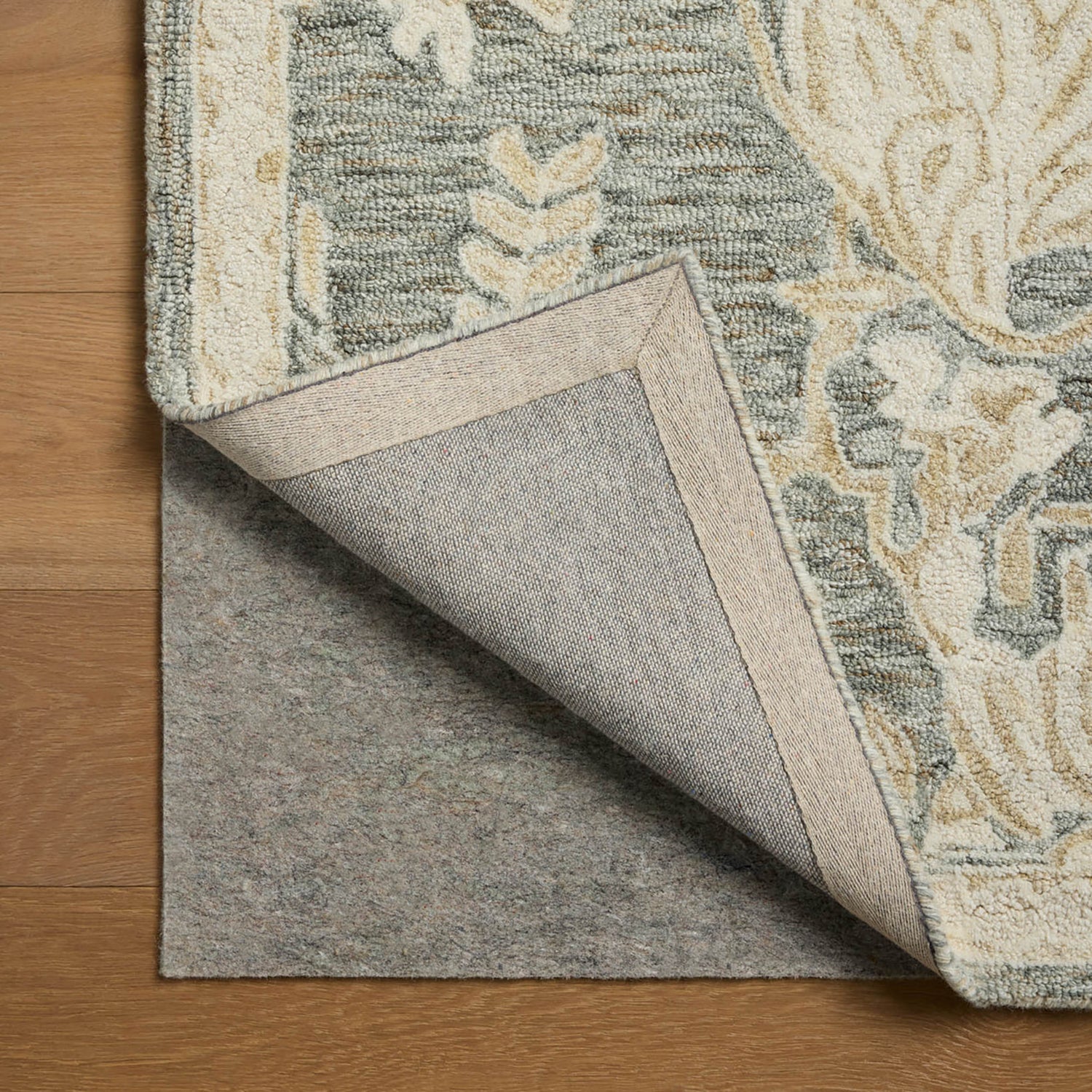 Loloi Lenore Lagoon/Wheat Hand Tufted Rug