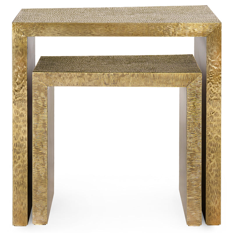 Villa and House Linus Nesting Table Set of 2 – Paynes Gray