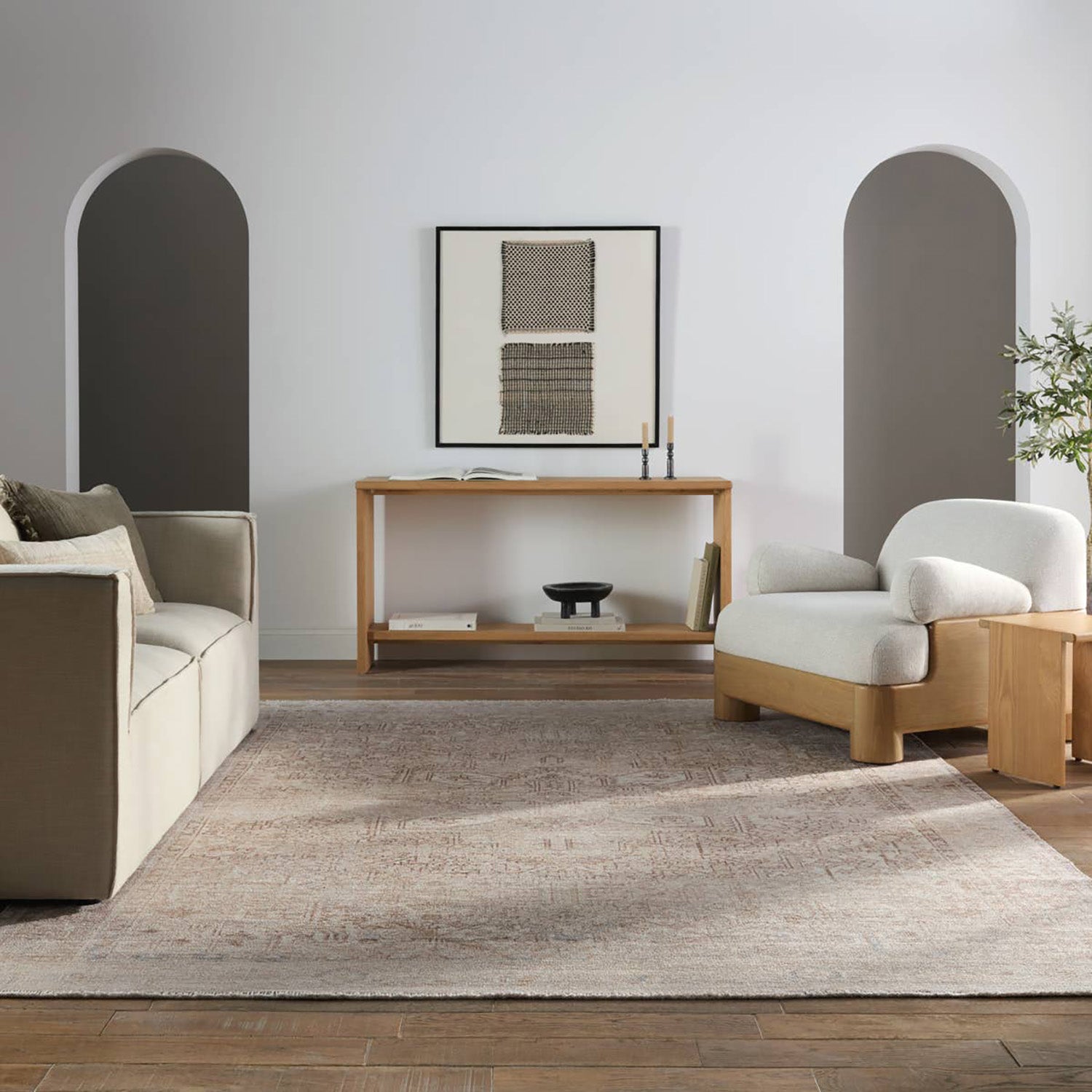 Label J by Jaipur Living Lumal Tymabe Power Loomed Rug