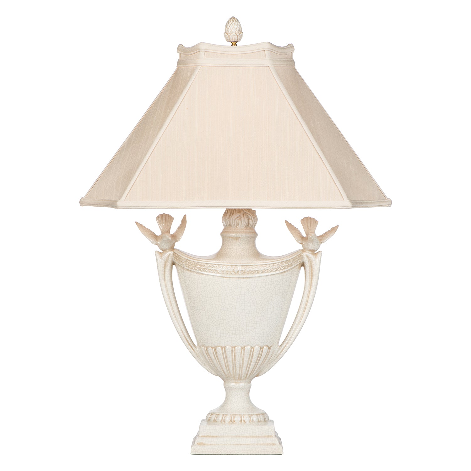 Bradburn Home Winter Lovebirds Table Lamp