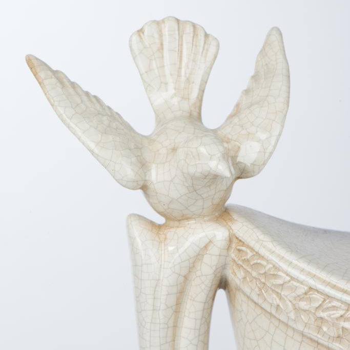 Bradburn Home Winter Lovebirds Table Lamp