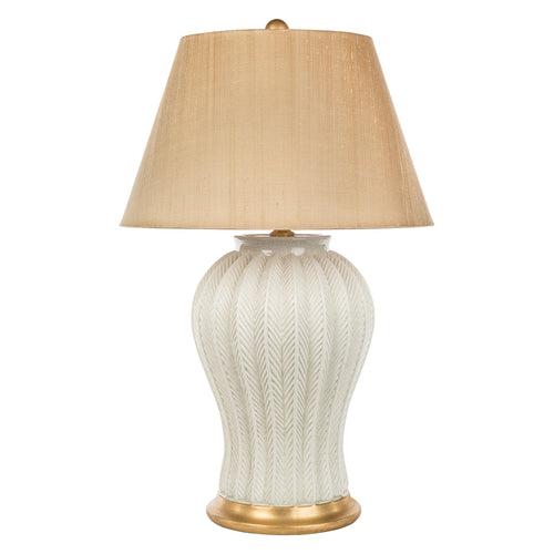 Bradburn Home Winter Leaves Table Lamp