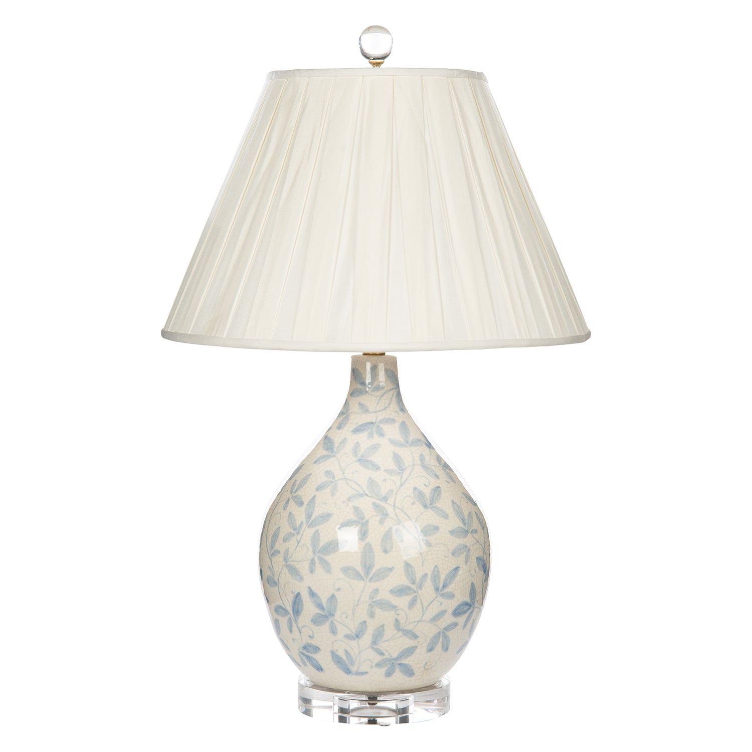 Bradburn Home Elyse Blue Table Lamp