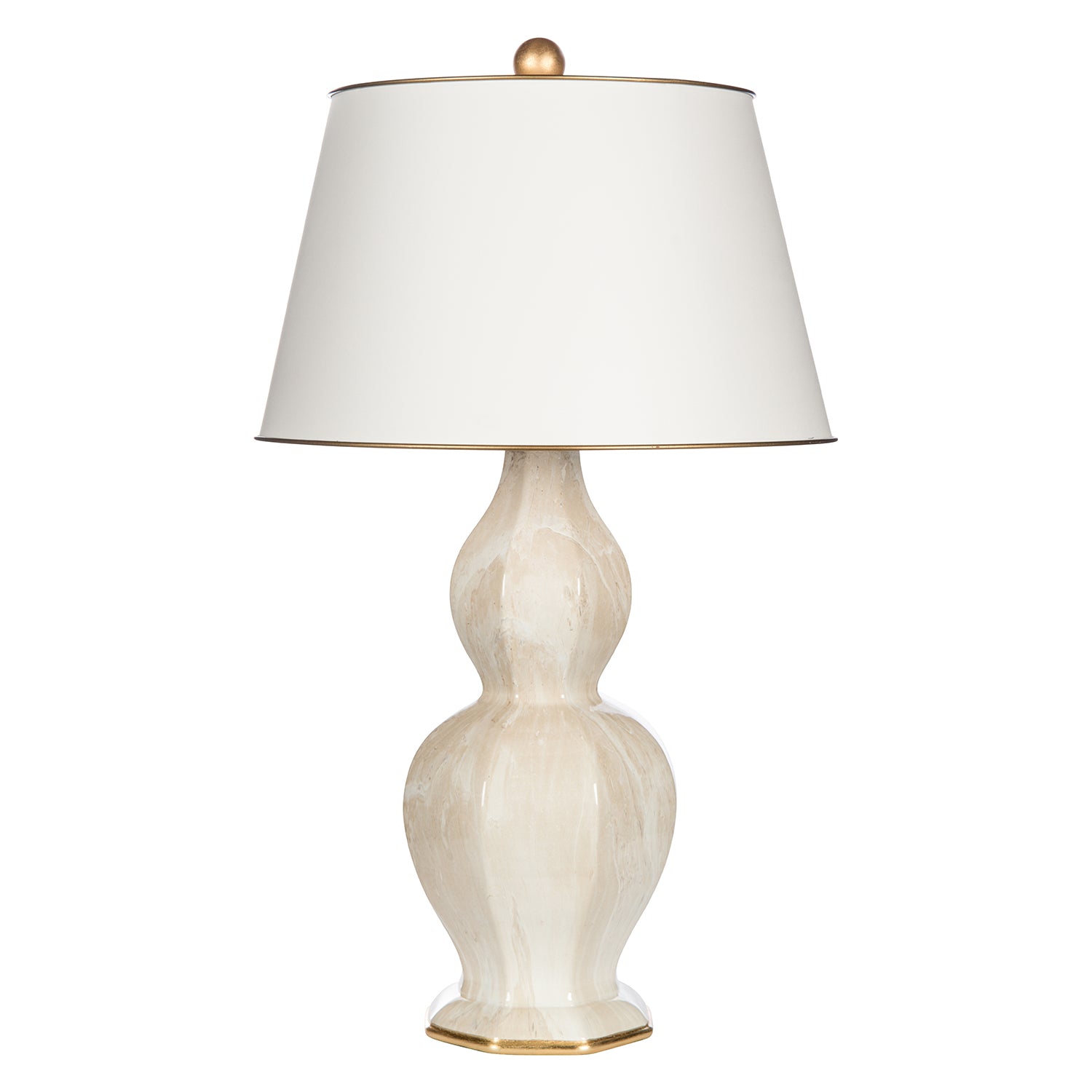 Bradburn Home Crema Marble Table Lamp
