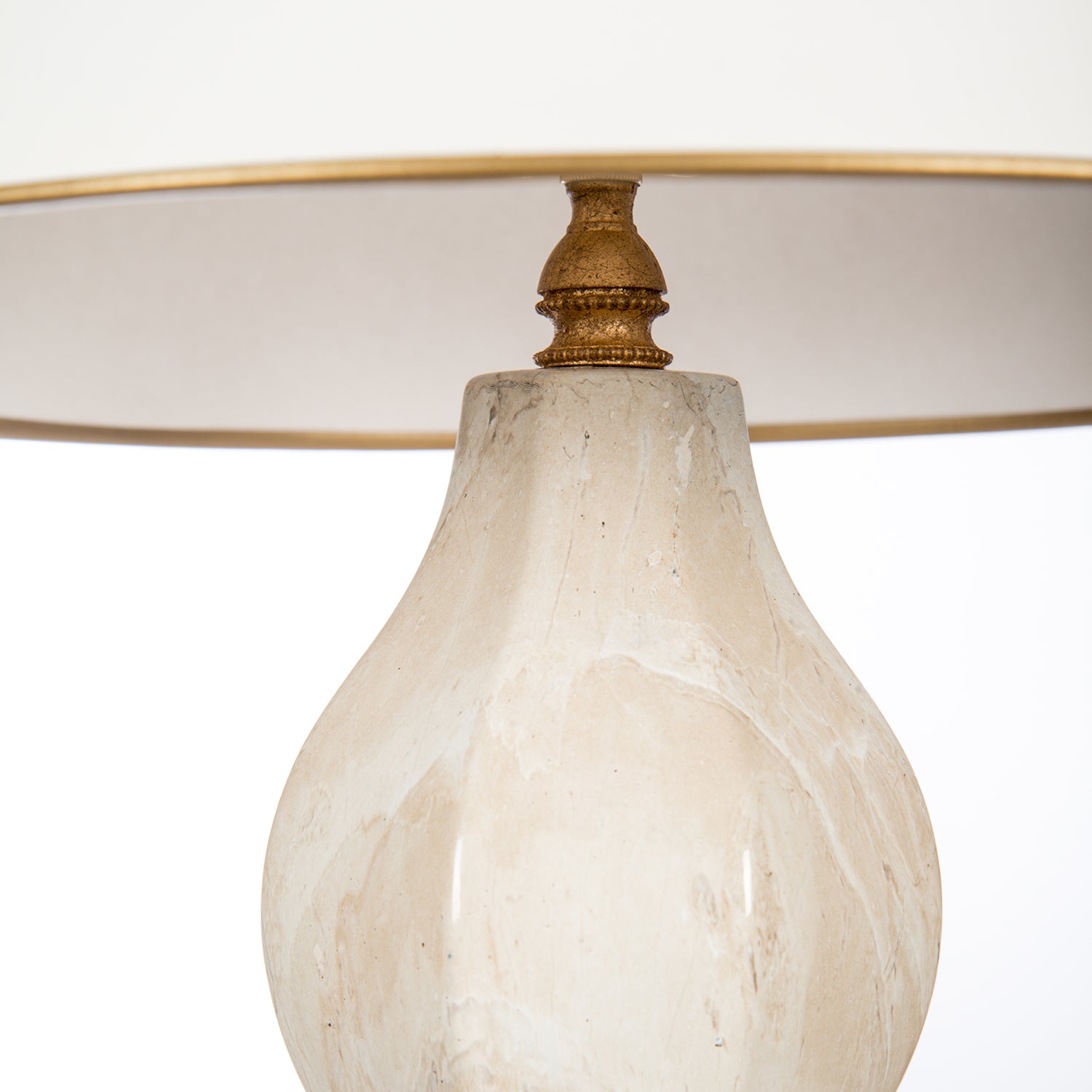 Bradburn Home Crema Marble Table Lamp