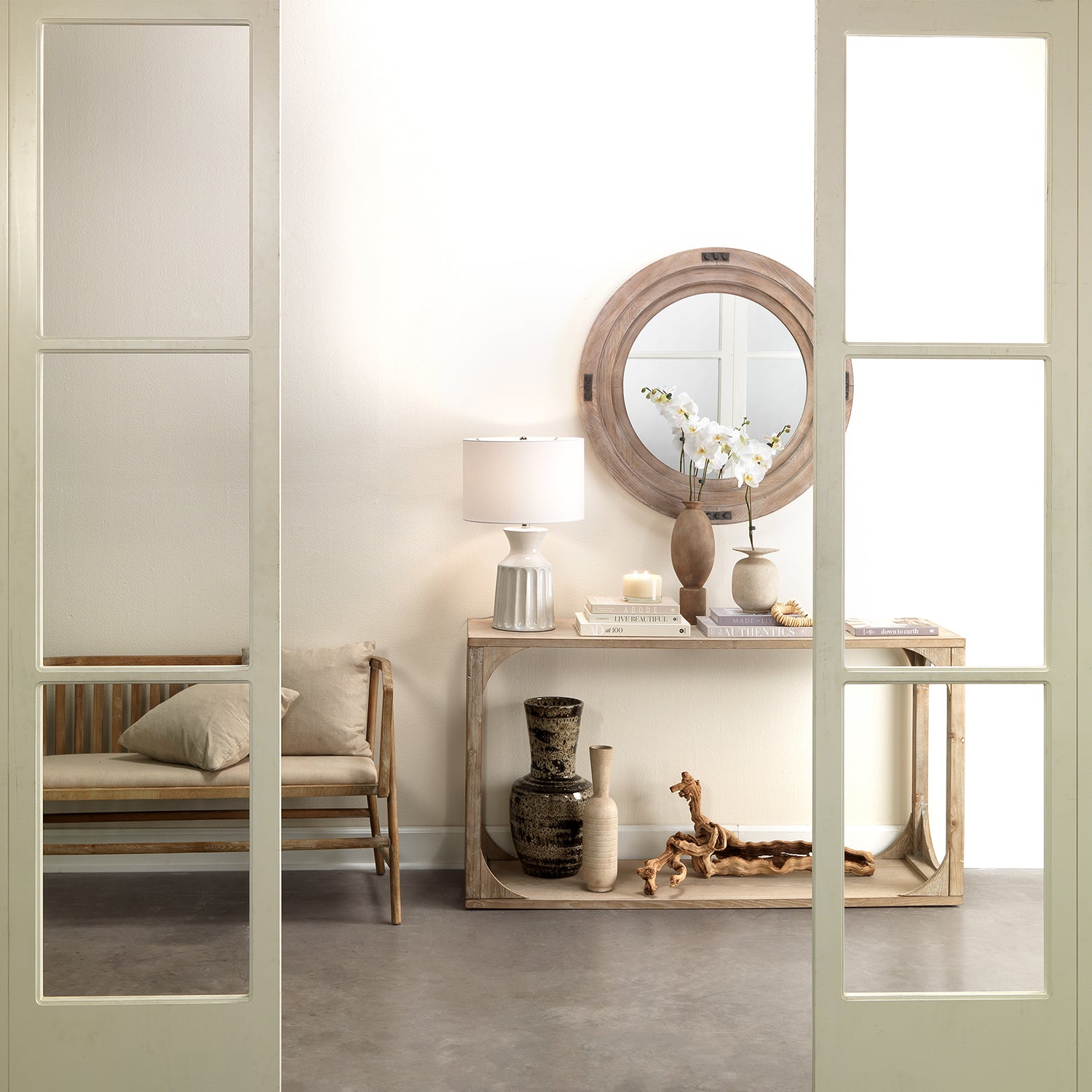 Lifestyle by Jamie Young Keller Openwork Console Table