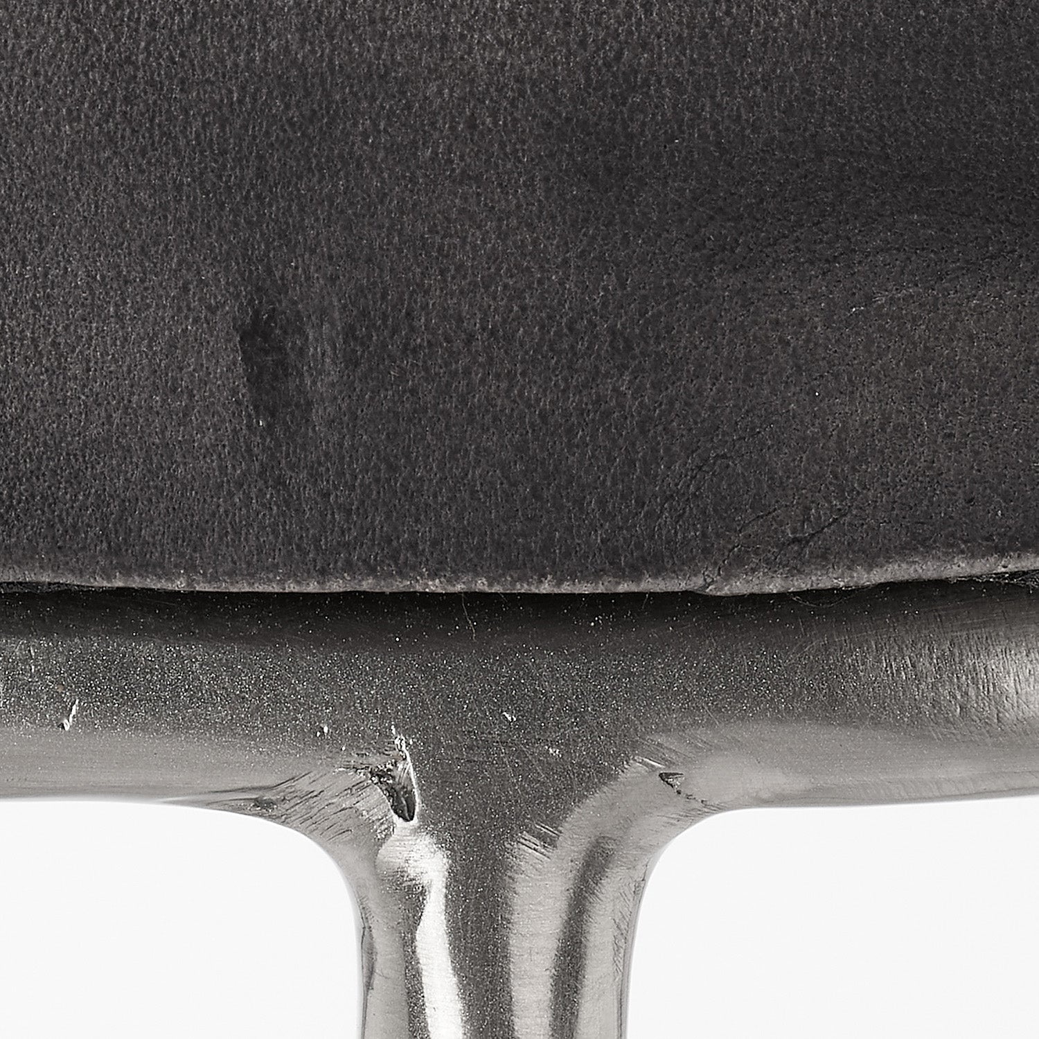 Lifestyle by Jamie Young Cavill Round Leather Bar Stool