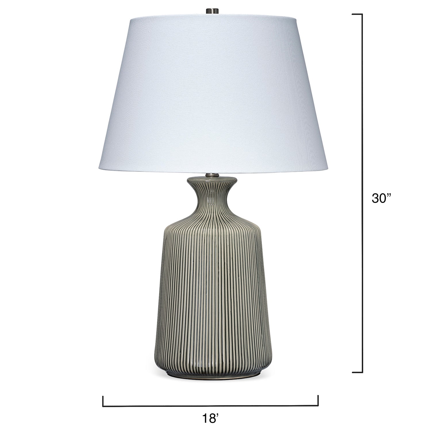 Jamie Young Modern Gentlemens Table Lamp