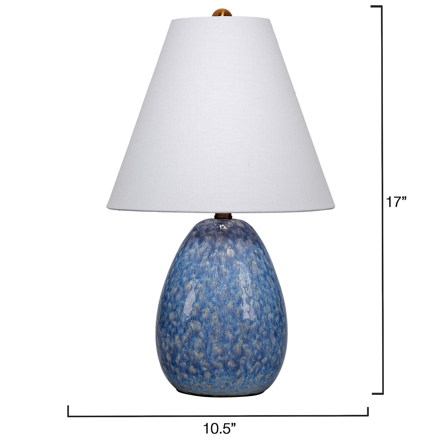Jamie Young Raindrop Ceramic Table Lamp