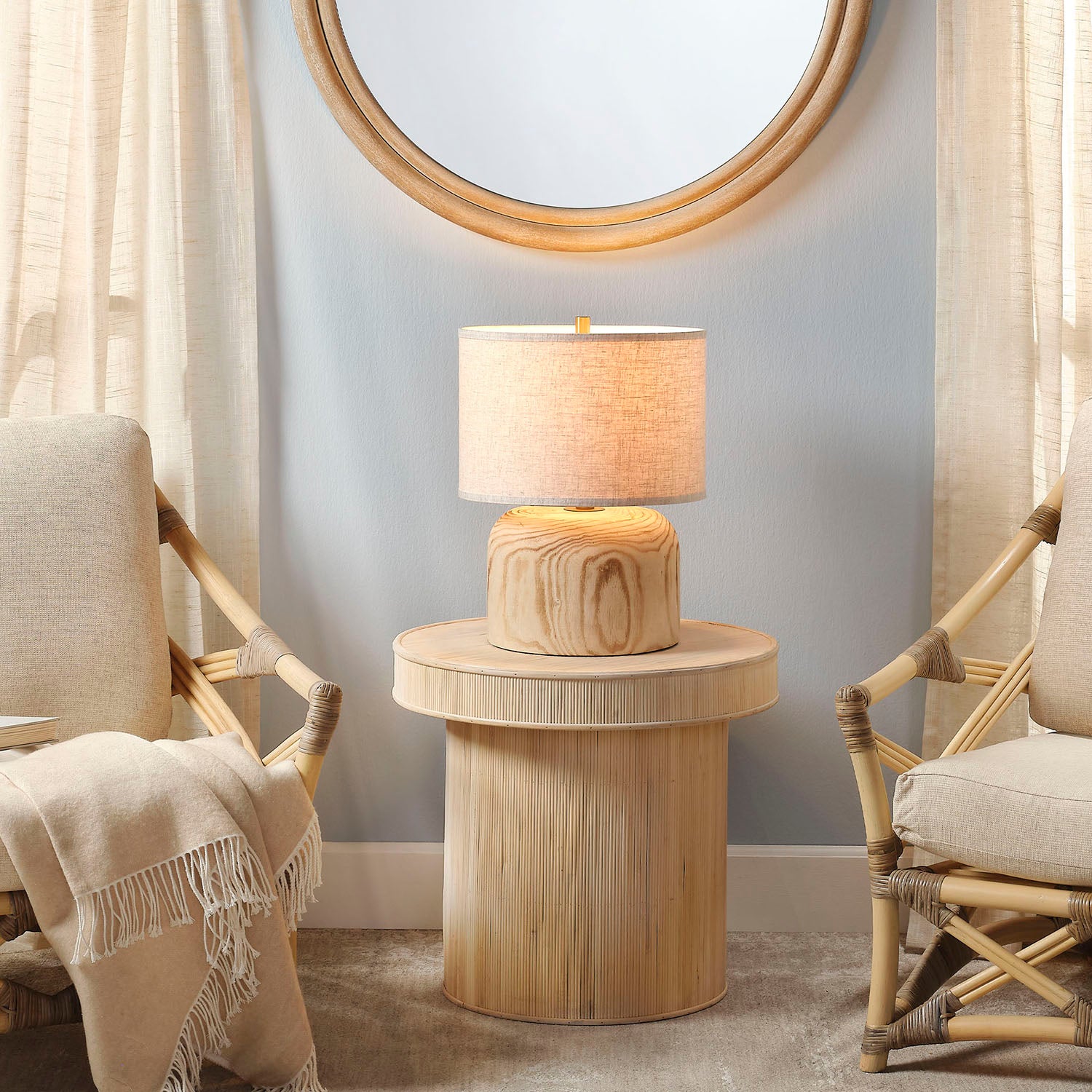 Jamie Young Timber Table Lamp