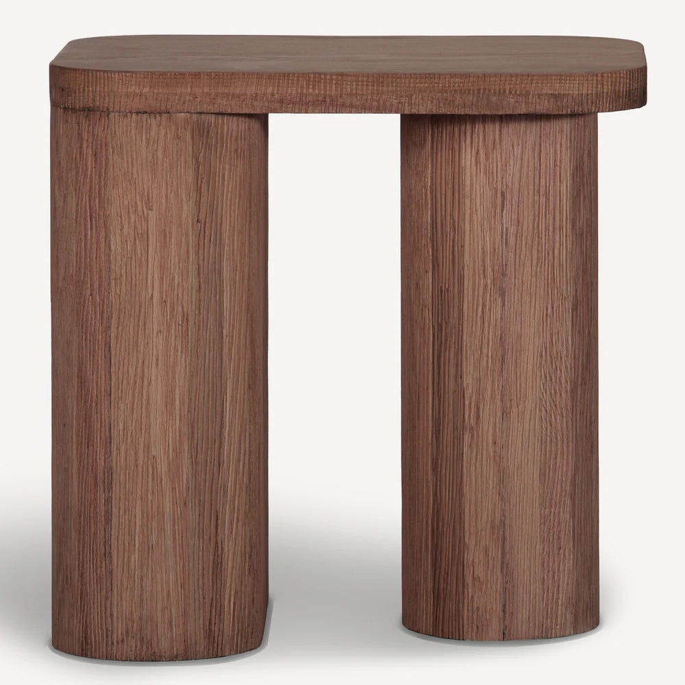 Union Home Mono Solid Oak Side Table