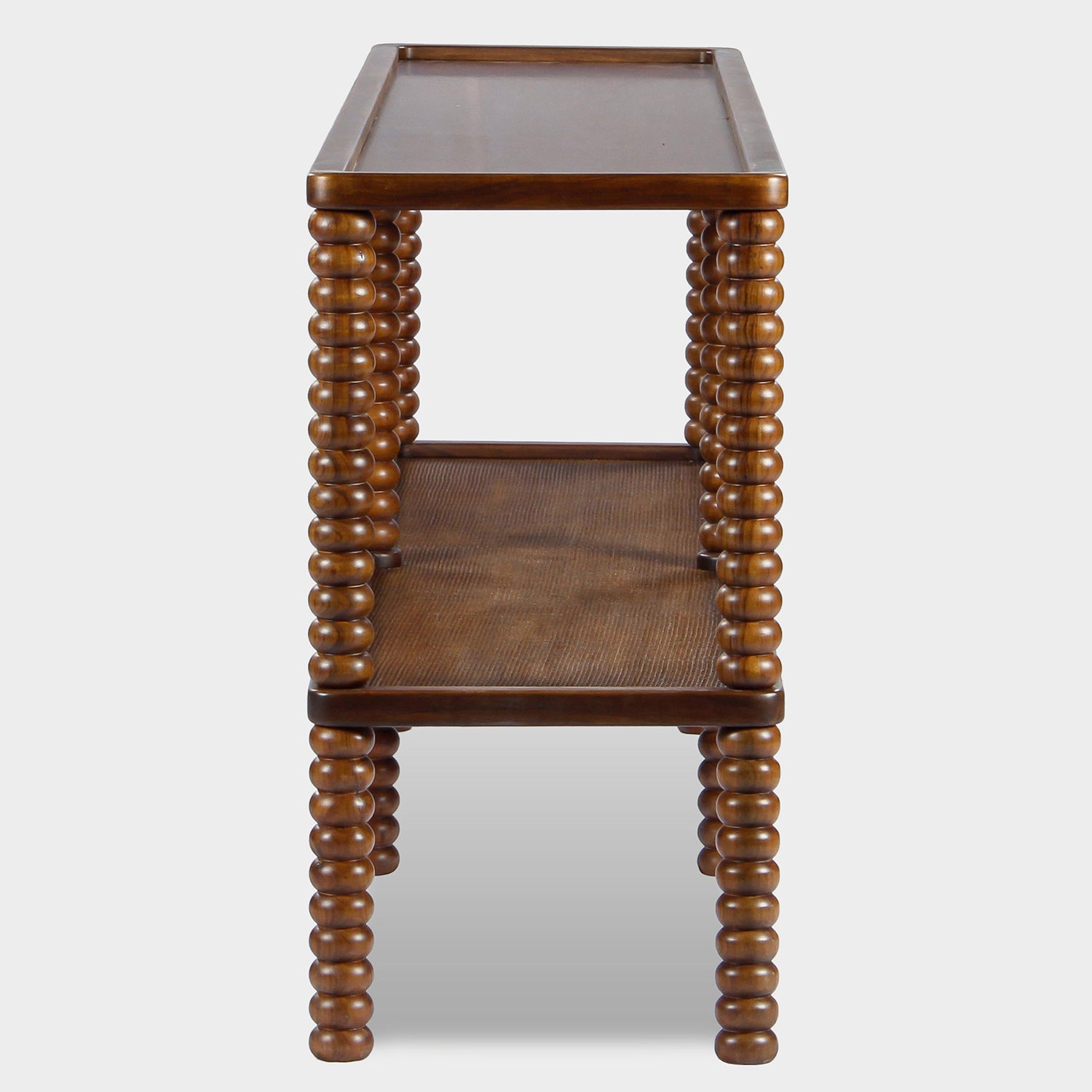 Union Home Twist Cane Solid Wood Console Table