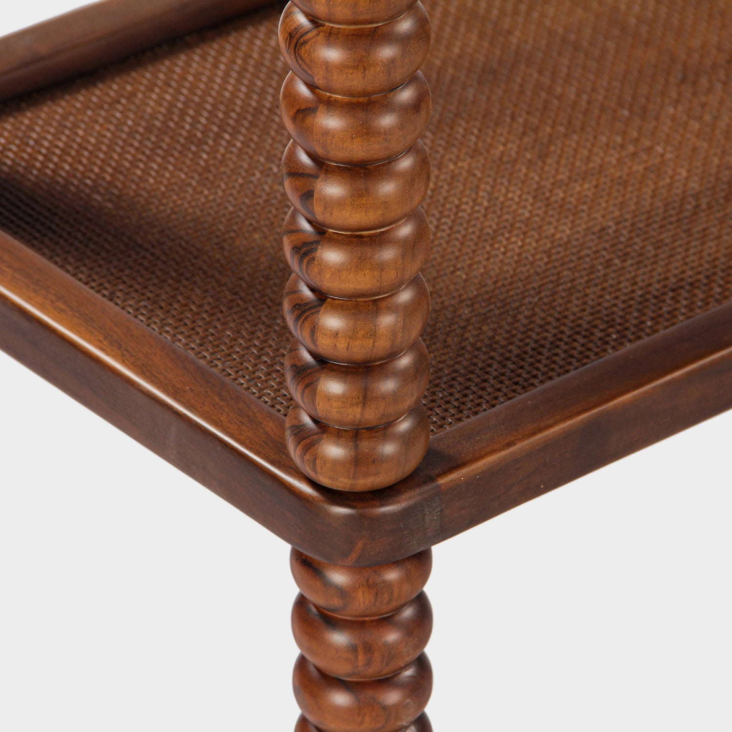 Union Home Twist Cane Solid Wood Console Table