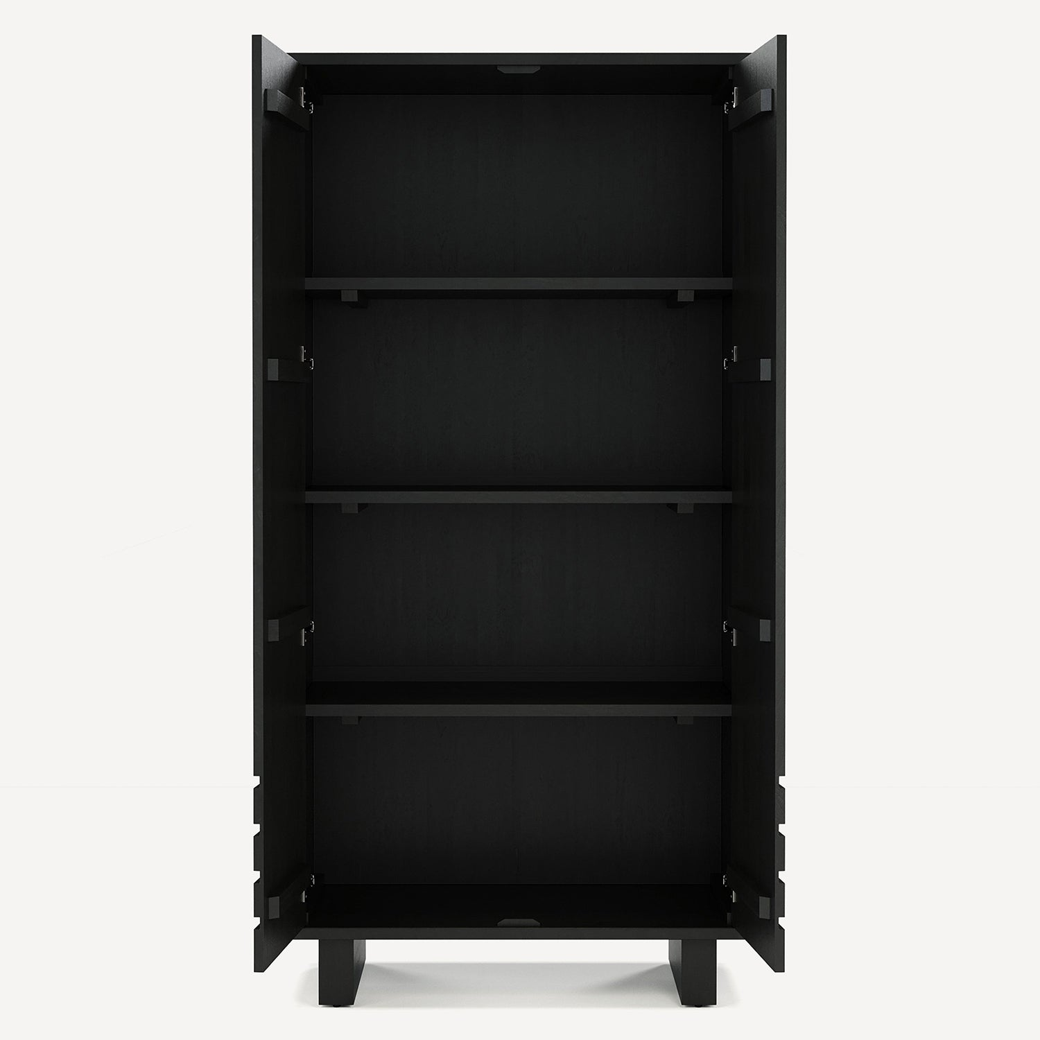 Union Home Array Solid White Oak Large Cabinet