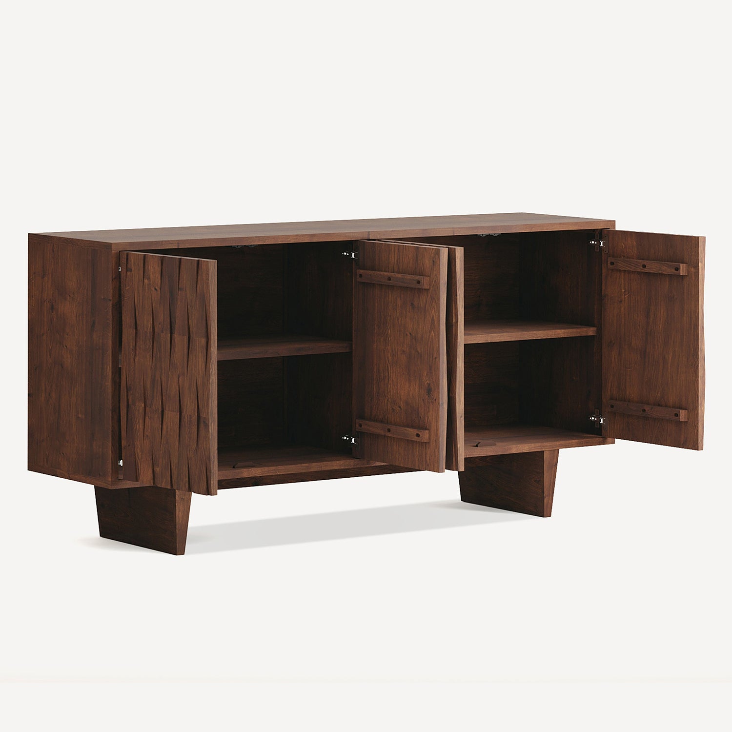 Union Home Tangent Solid Wood Sideboard