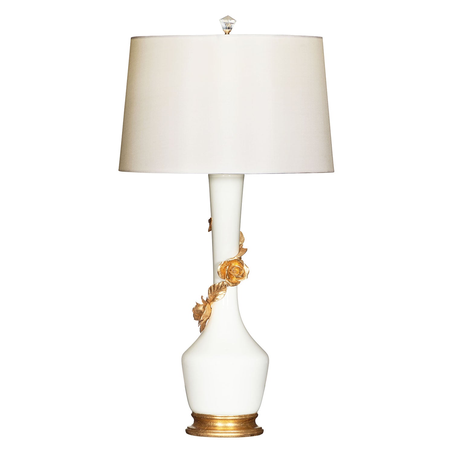Bradburn Home Avril Rose Blanc Table Lamp