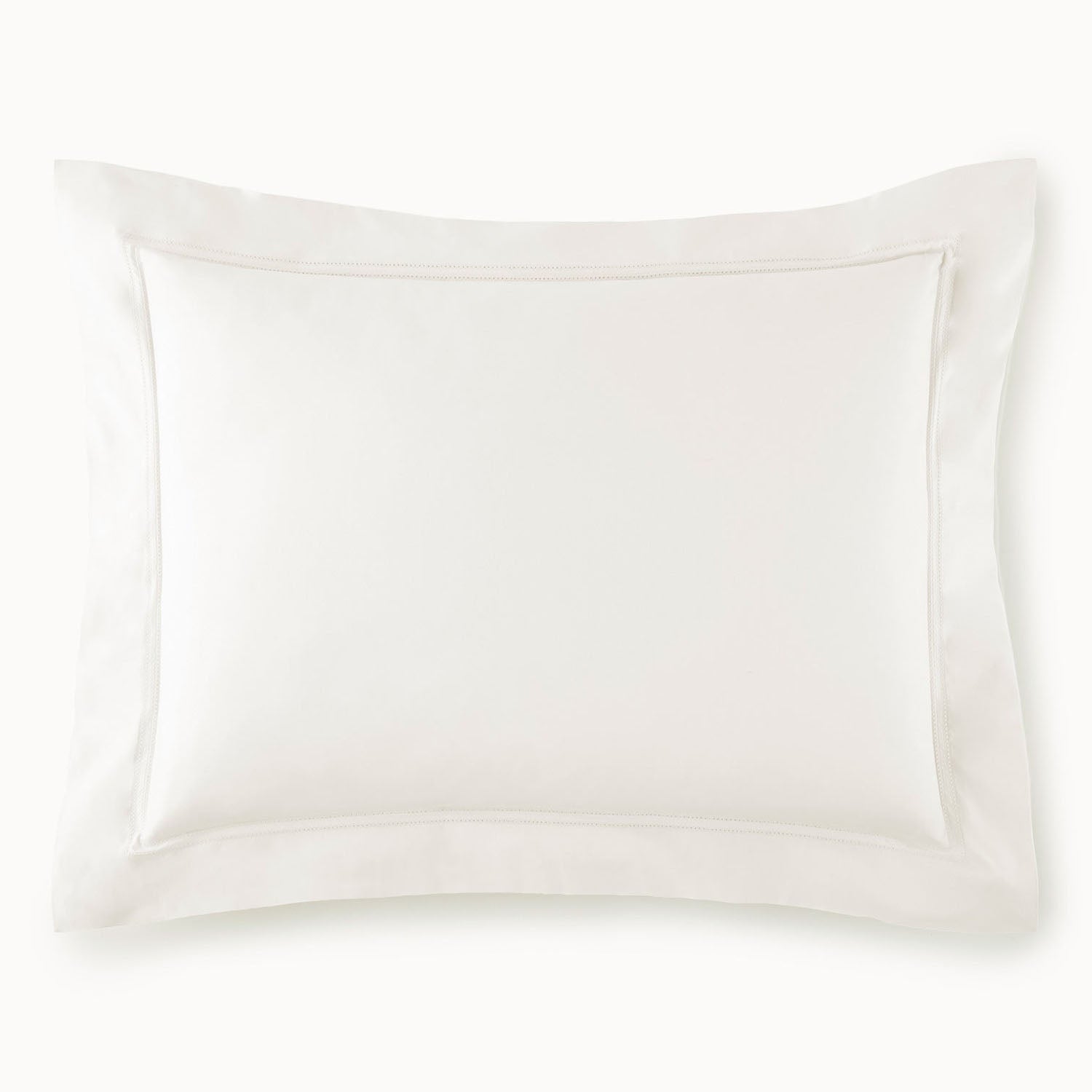 Peacock Alley Lyric percale cotton pillow sham shown in a lighter colorway