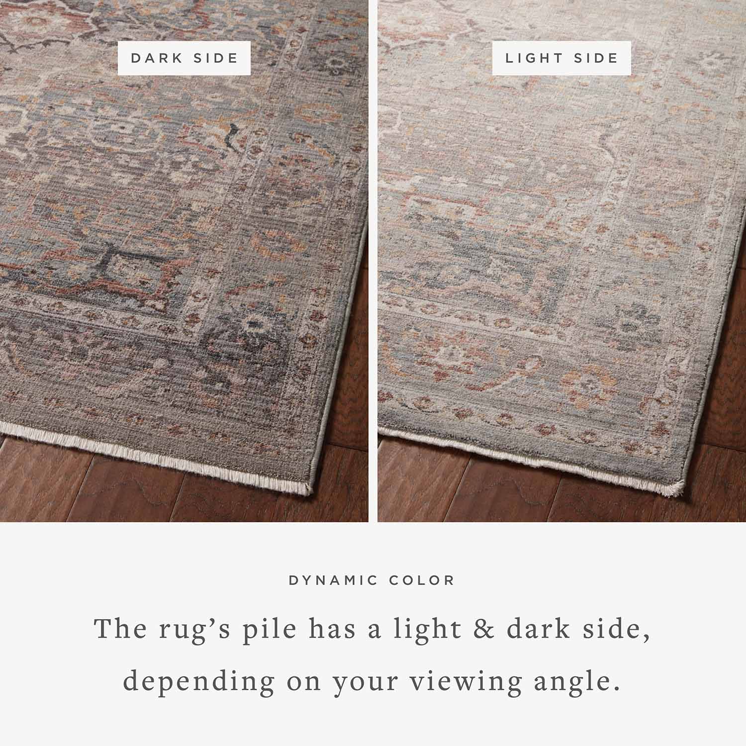 Loloi Lyra Sky/Multi Power Loomed Rug