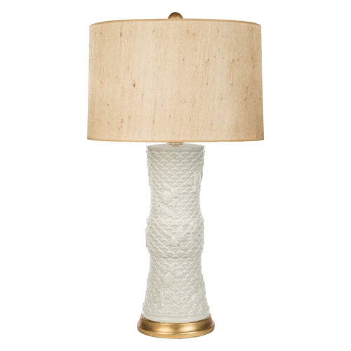 Barclay Butera x Bradburn Home Shenzen White Couture Table Lamp