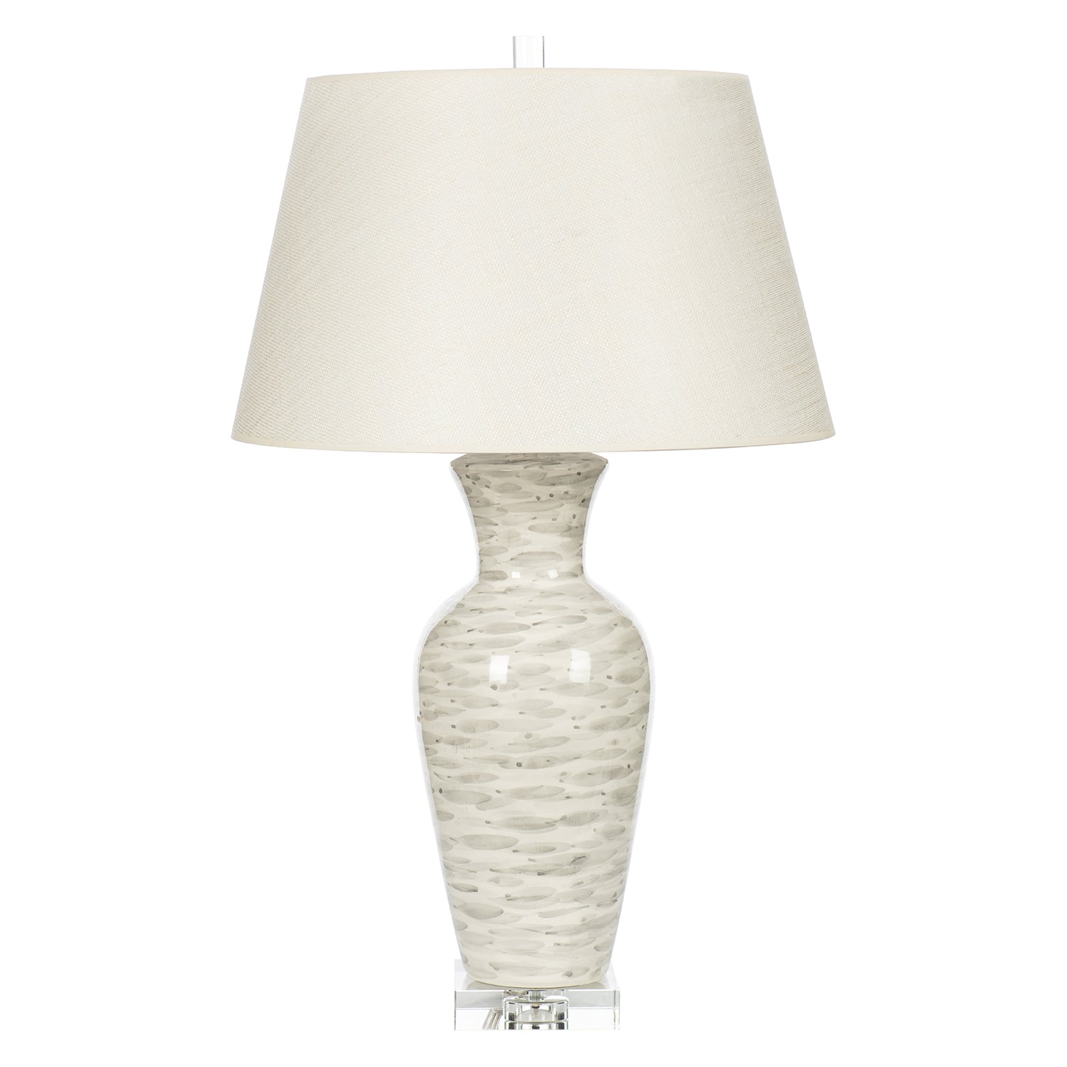 Bradburn Home Wind Swept Gray Table Lamp