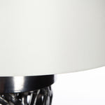 Bradburn Home Modern Trellis Aero Obsidian Table Lamp