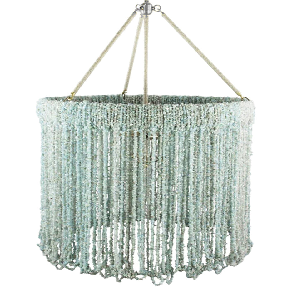 Ro Sham Beaux Lily 30 Spartina Chip Quartz Chandelier