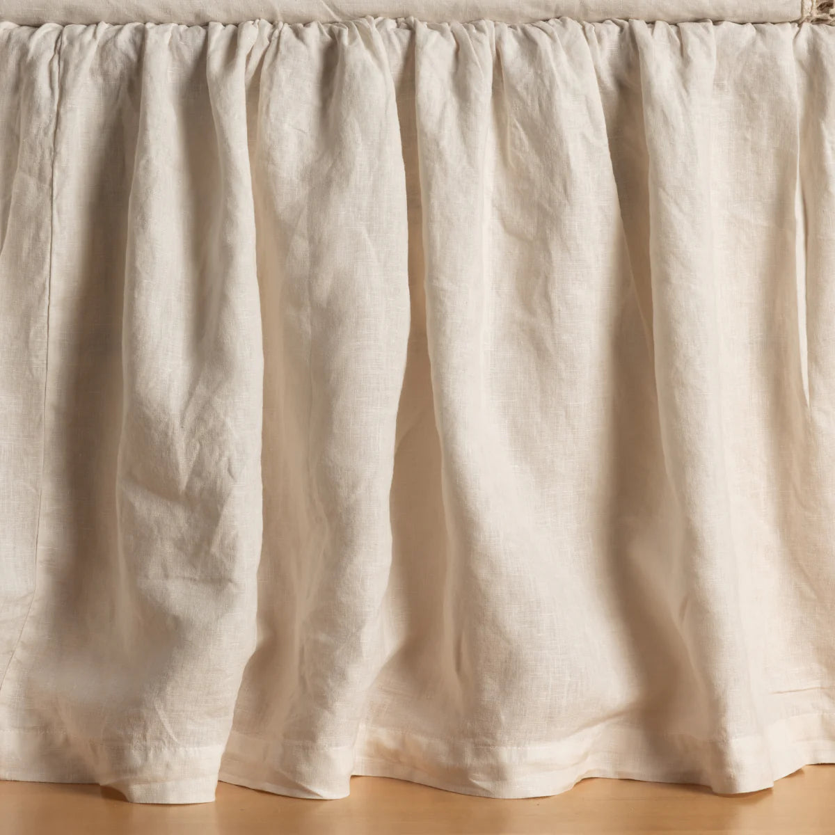 Bella Notte Linen Bed Skirt