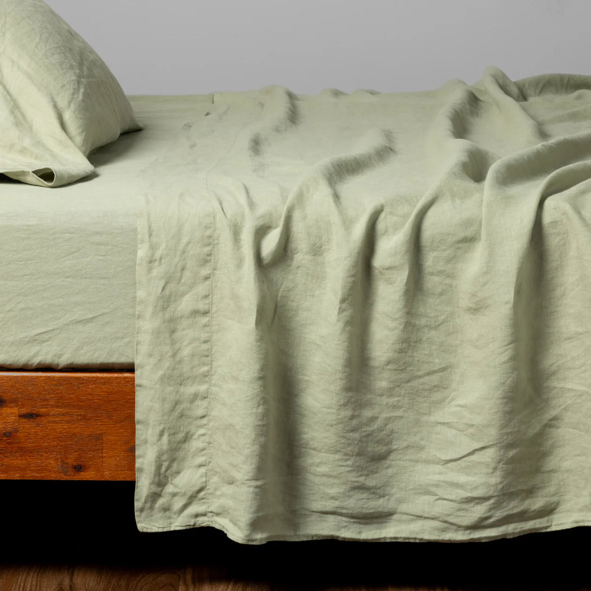 Bella Notte Linen Flat Sheet