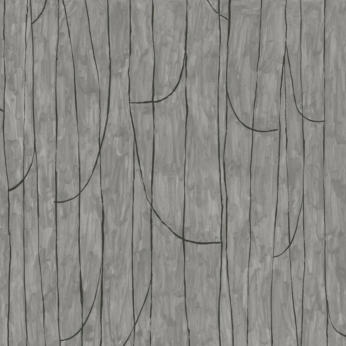 Mitchell Black Lingering Lines Wallpaper