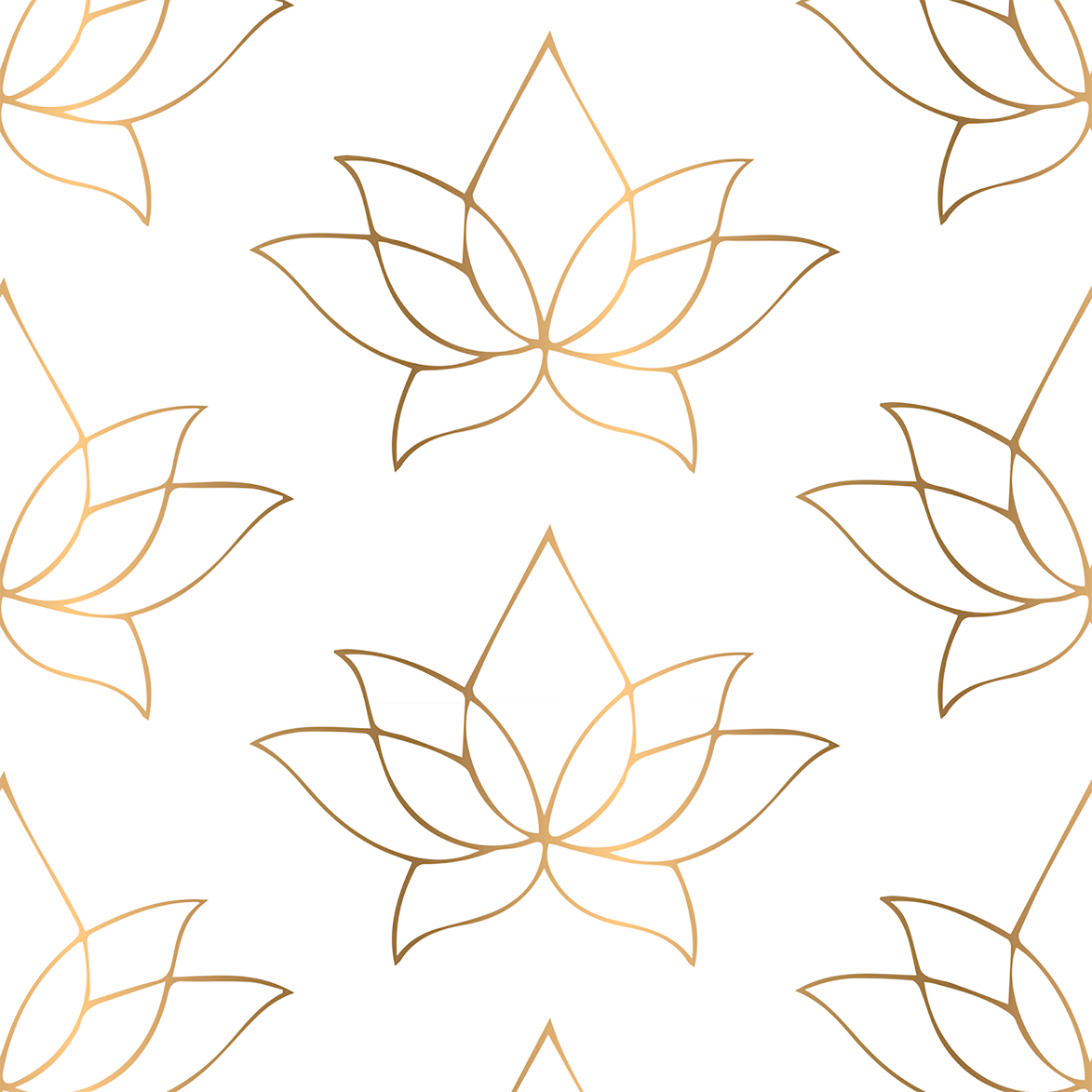 Mitchell Black Lotus Lines Wallpaper