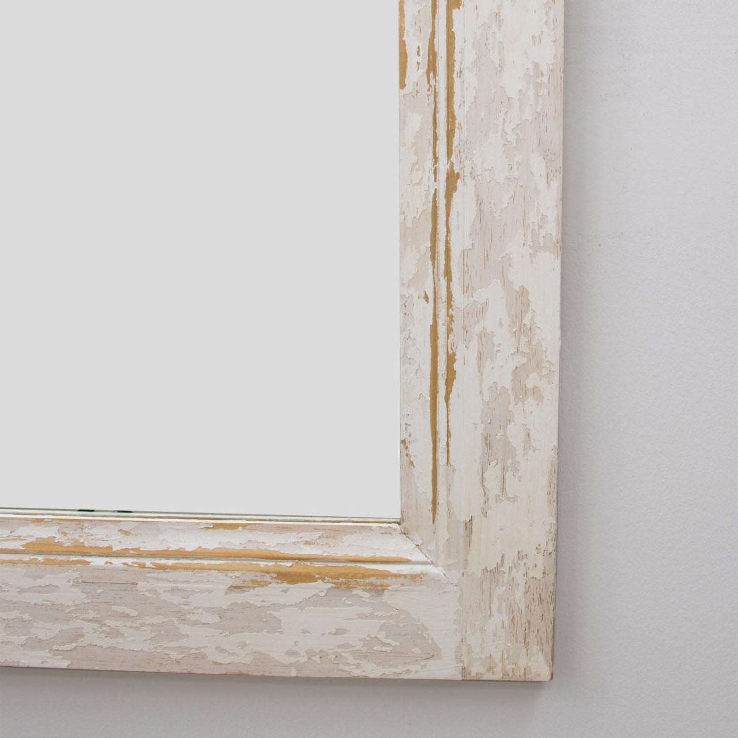 Wooden Trumeau Wall Mirror
