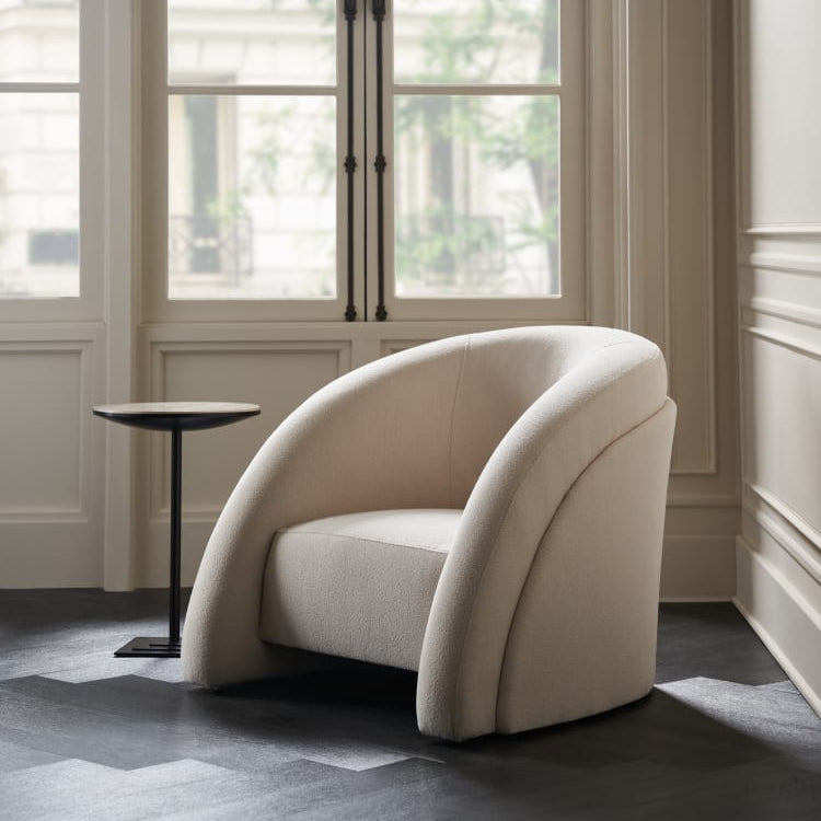 Caracole Movement Alabaster Chair
