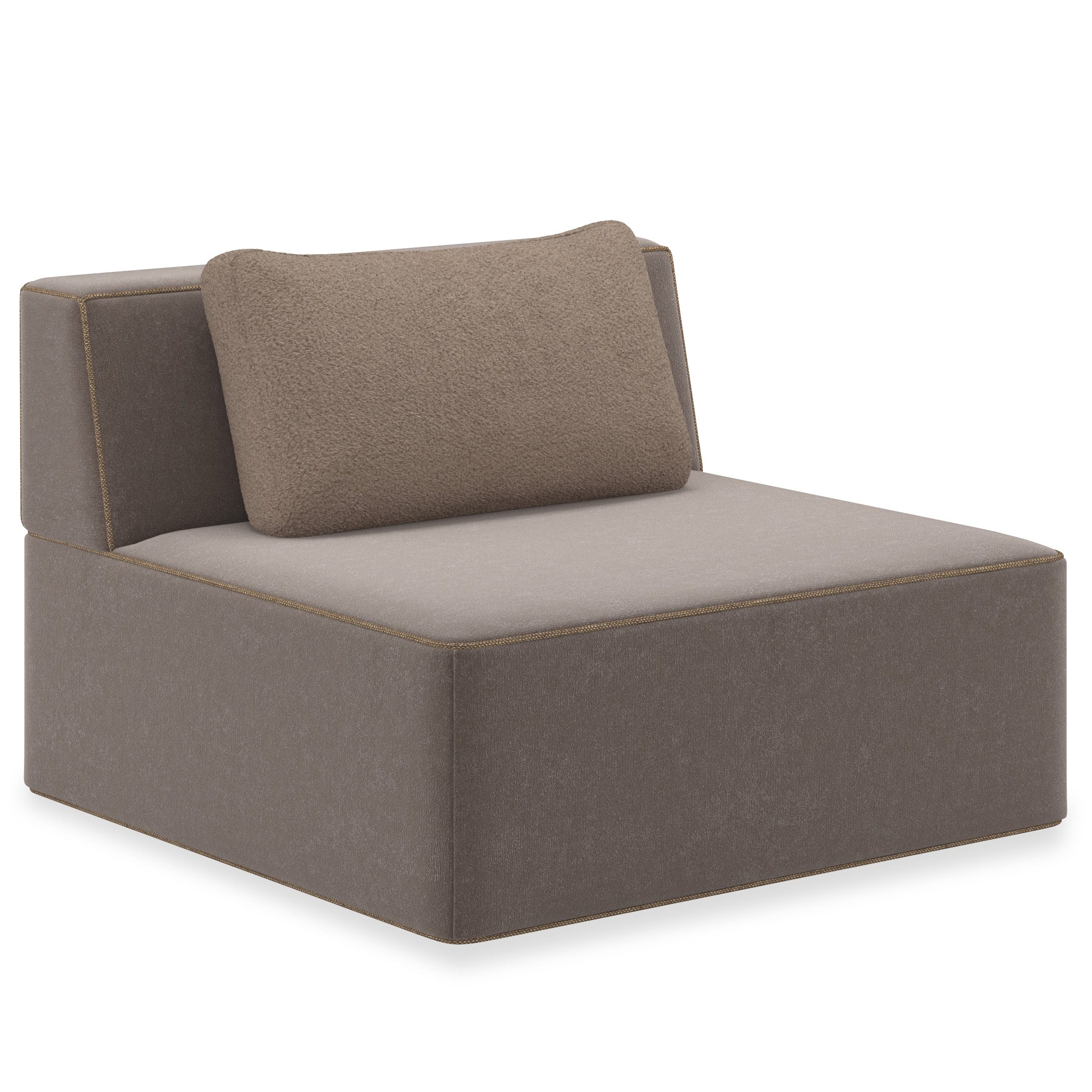 Caracole Marbella Taupe 3 Piece Sectional Sofa