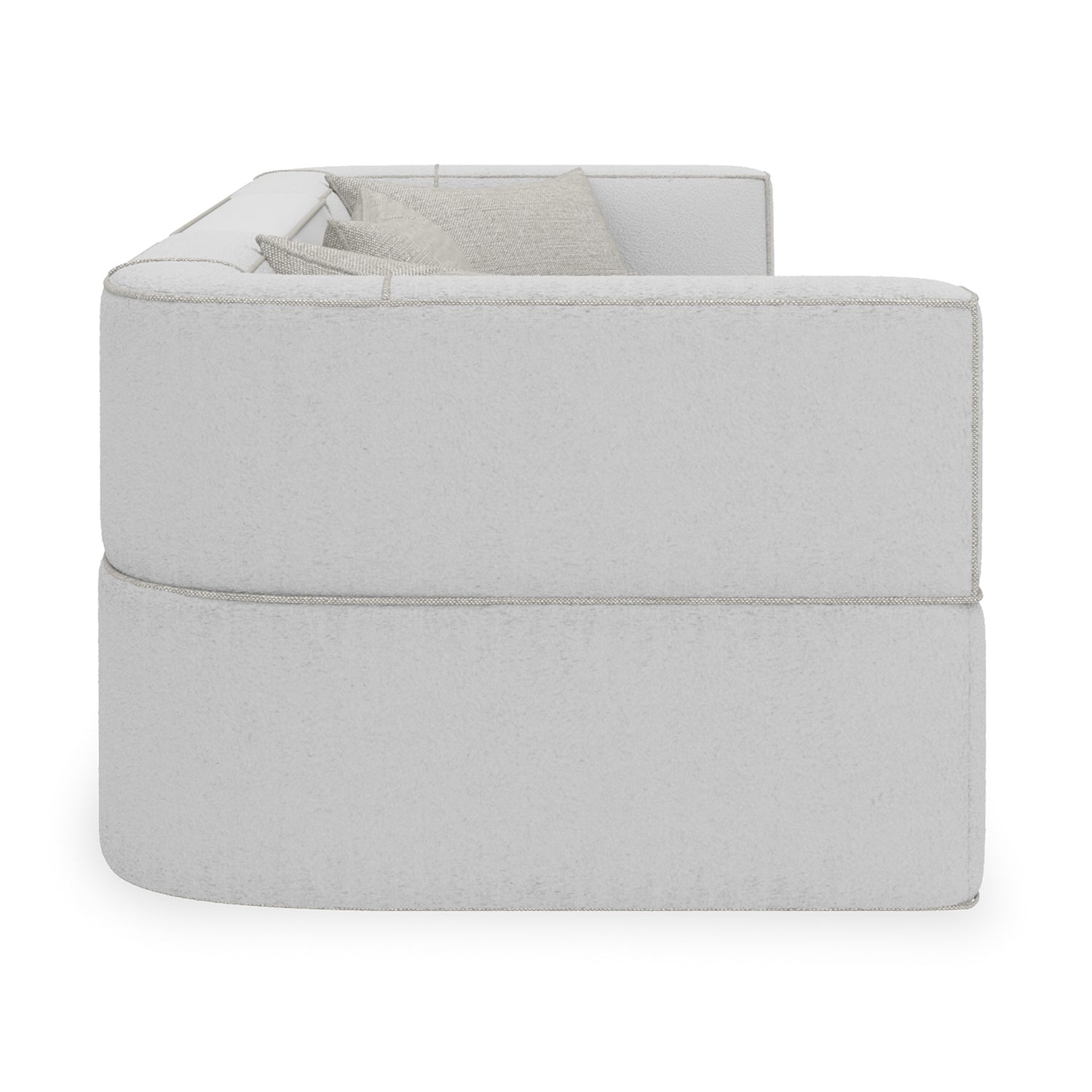 Caracole Marbella Ivory 3 Piece Sectional Sofa