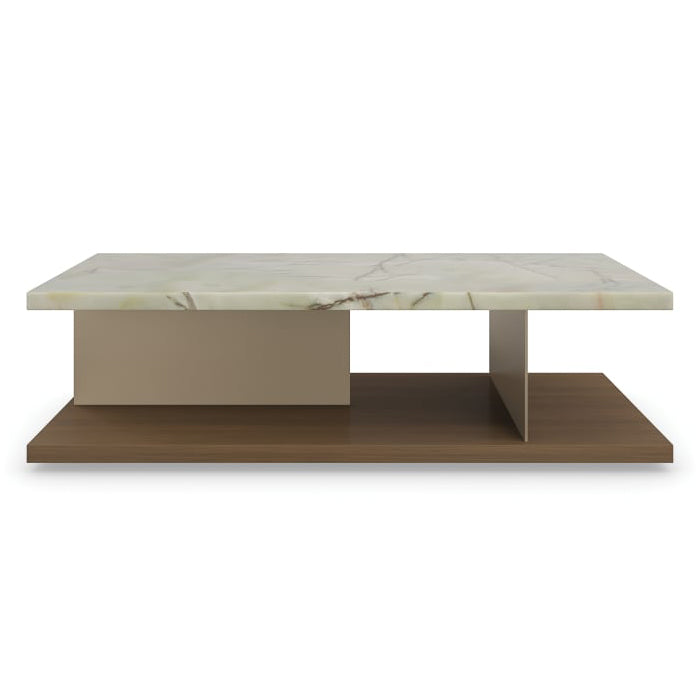Caracole Cape Verde Walnut Cocktail Table