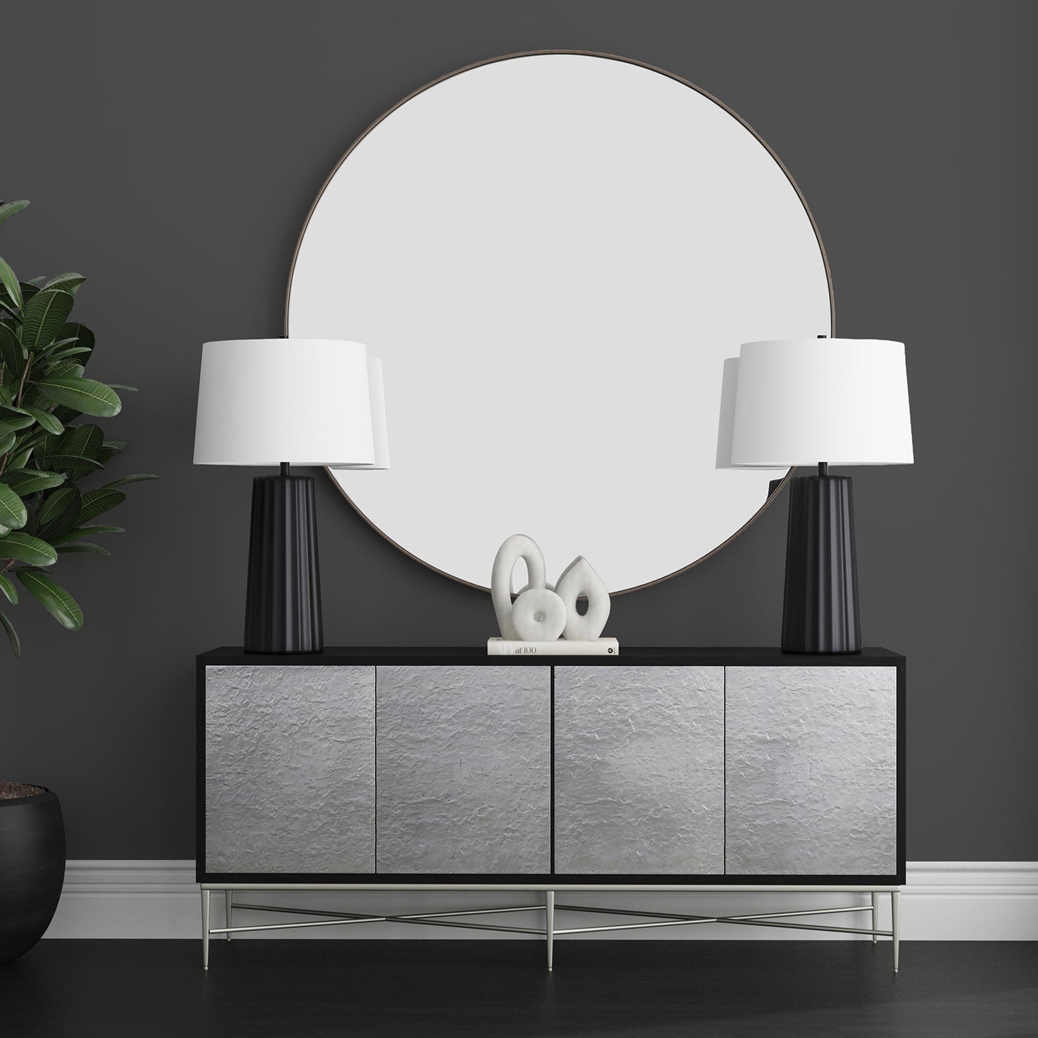 Bassett Mirror Tucker Wall Mirror