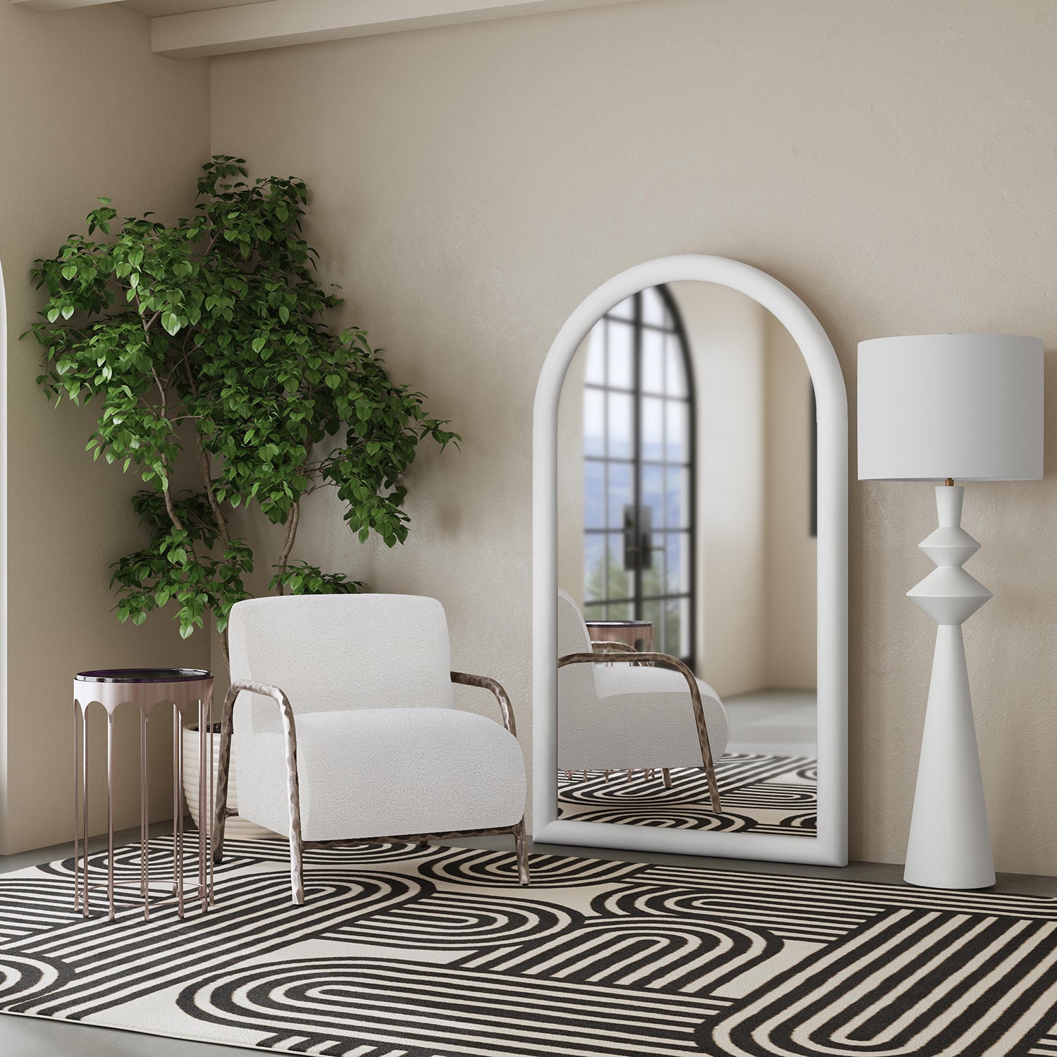 Bassett Mirror Vega Floor Mirror