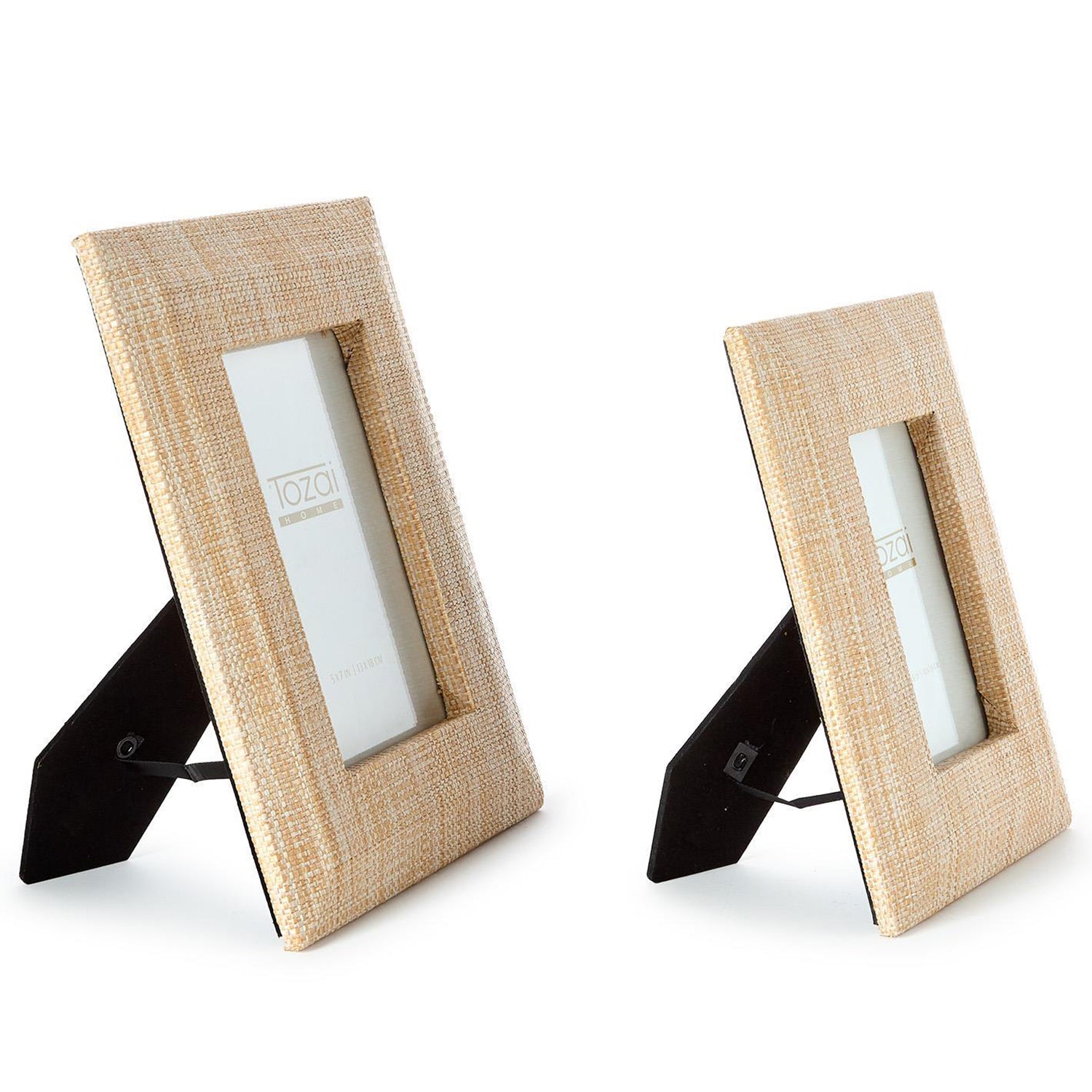 Natural Grass Photo Frame Set of 2