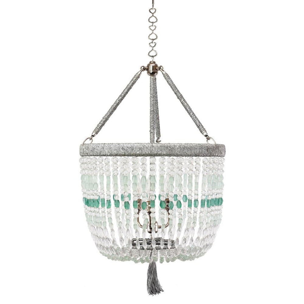 Ro Sham Beaux Malibu Sea Beaded Chandelier