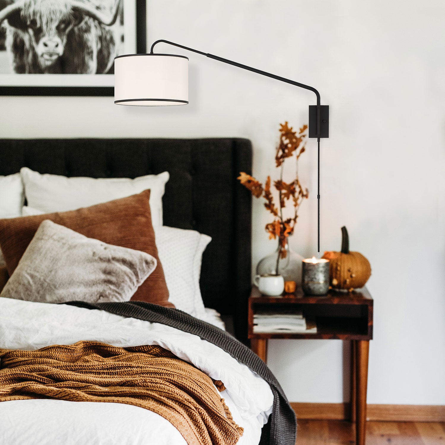 Crystorama Mallory Task Sconce