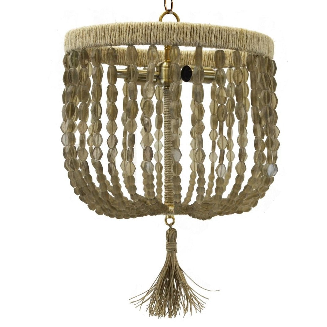 Ro Sham Beaux Malibu 12 Mocha Glass Pendant