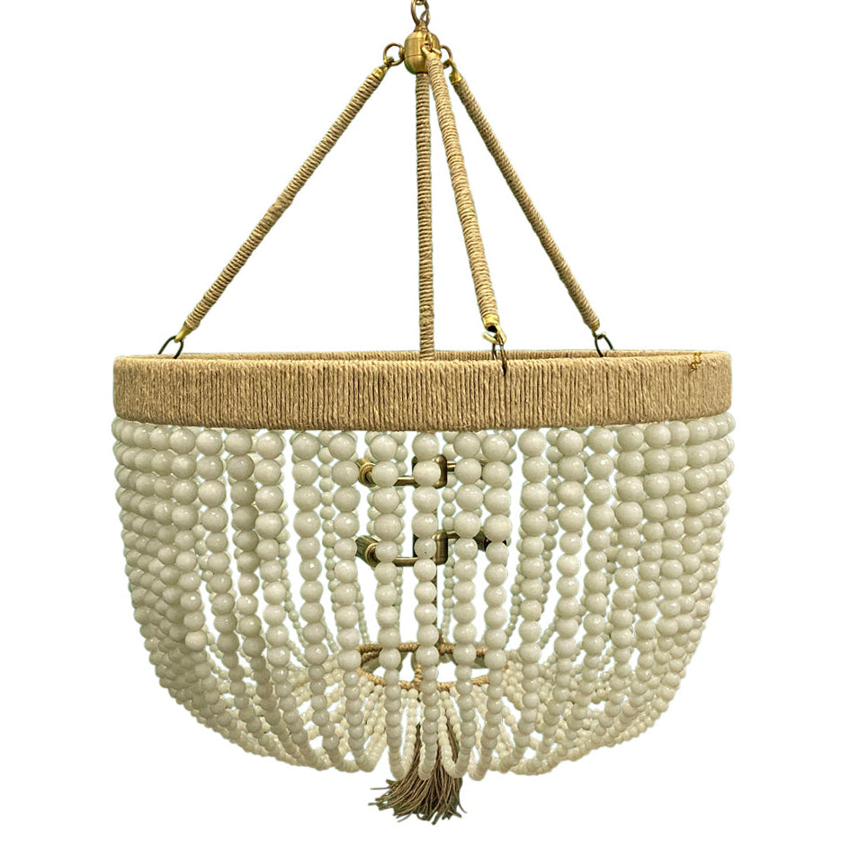Ro Sham Beaux Malibu 24 Oyster Chandelier