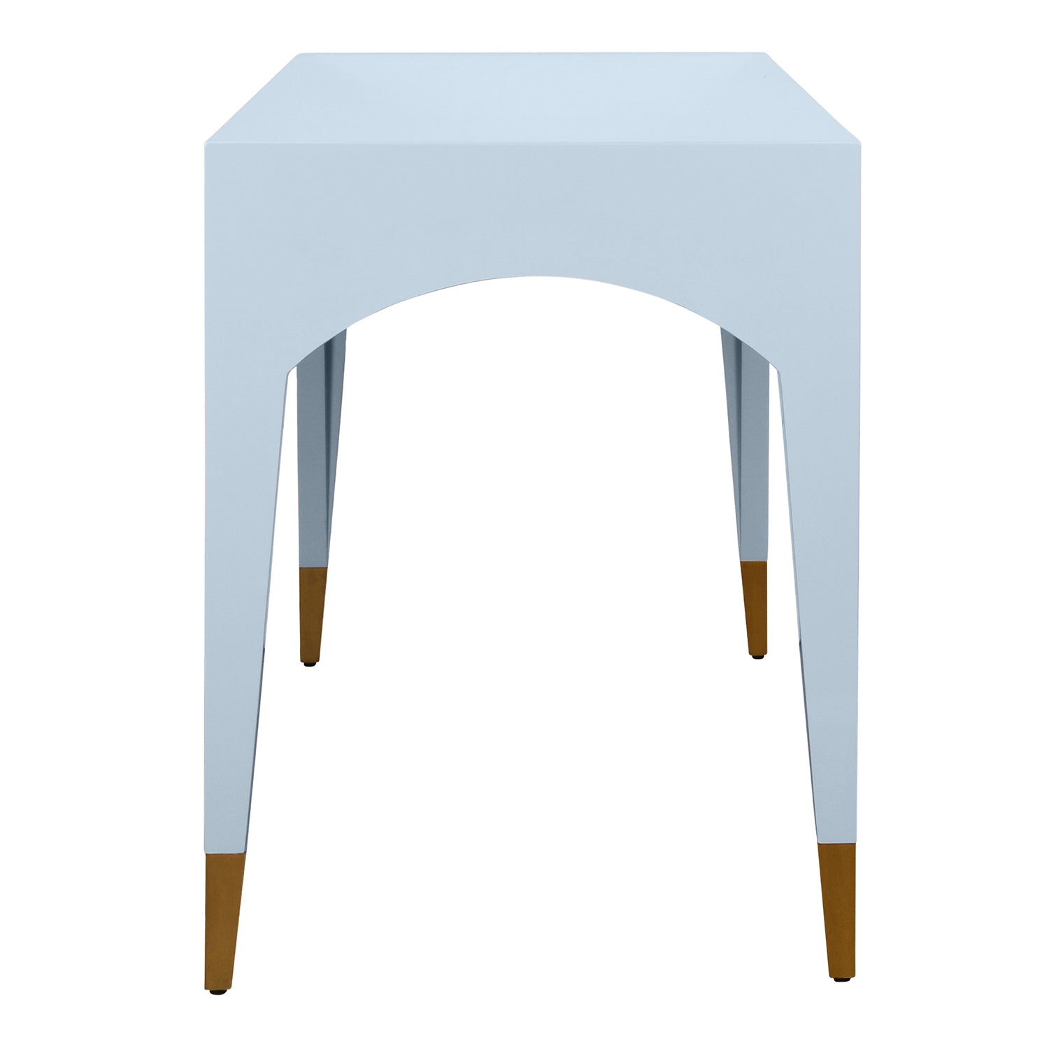 Worlds Away Mandi Light Blue 1 Drawer Desk