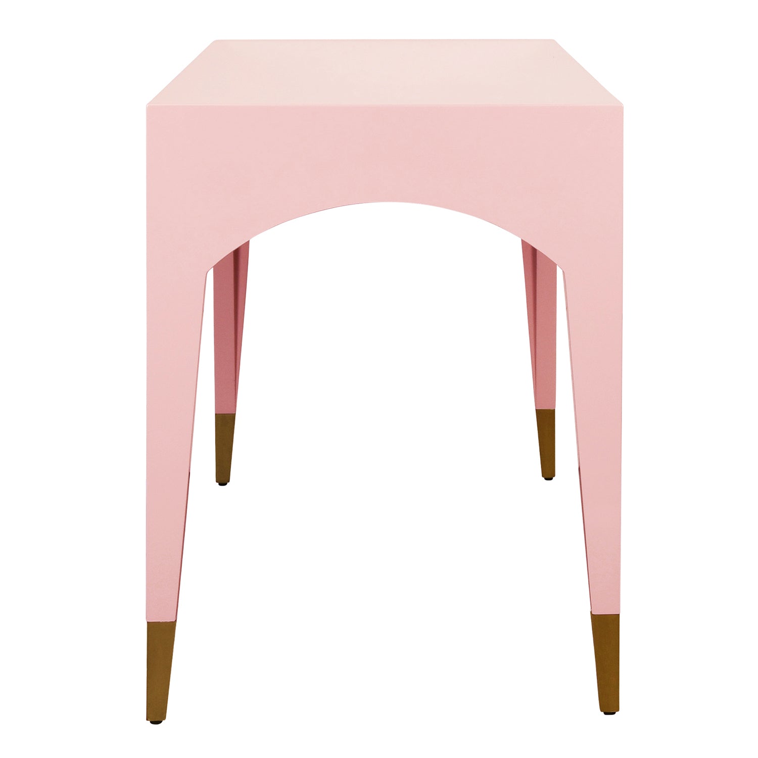 Worlds Away Mandi Pink 1 Drawer Desk