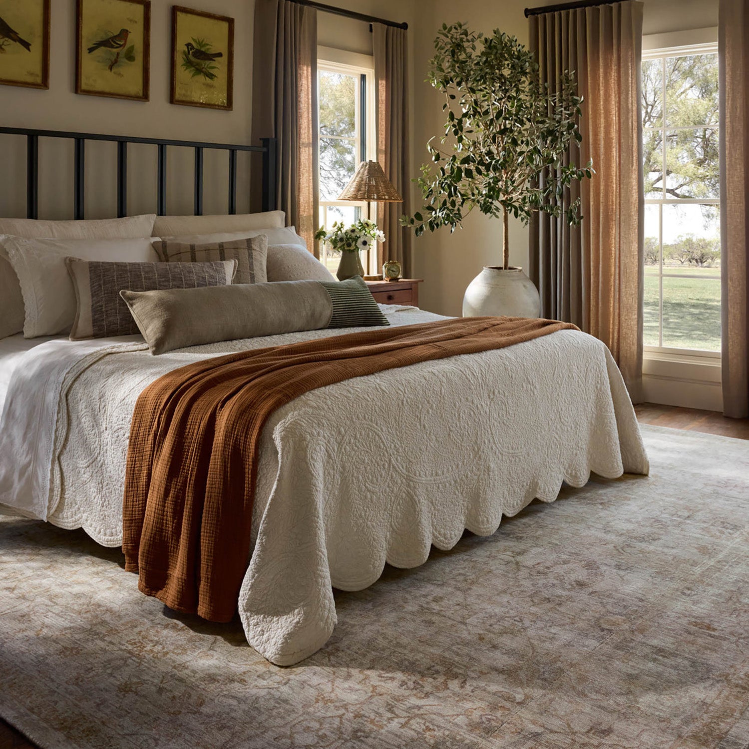 Loloi Marcella Sage/Gold Handwoven Rug