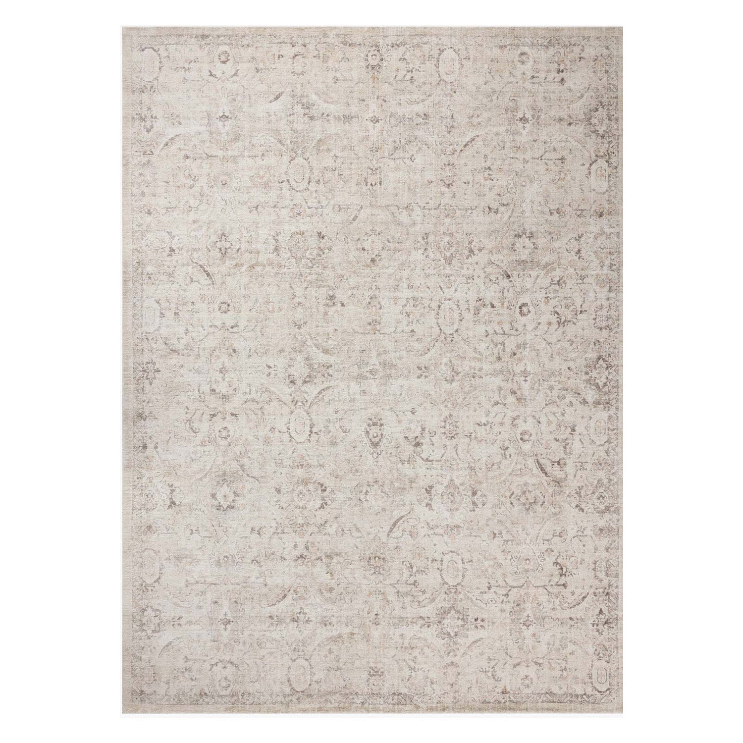 Loloi Marcella Cream/Pebble Handwoven Rug
